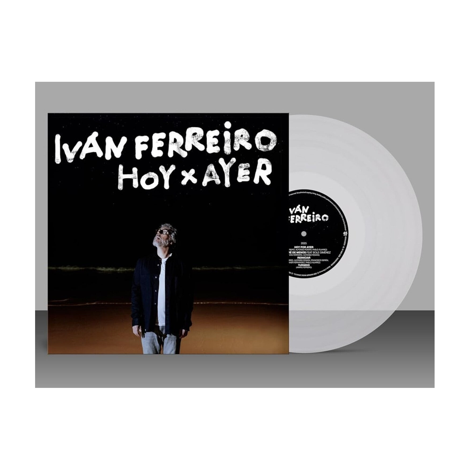 Ivan Ferreiro - Hoy X Ayer (Clear Vinyl)