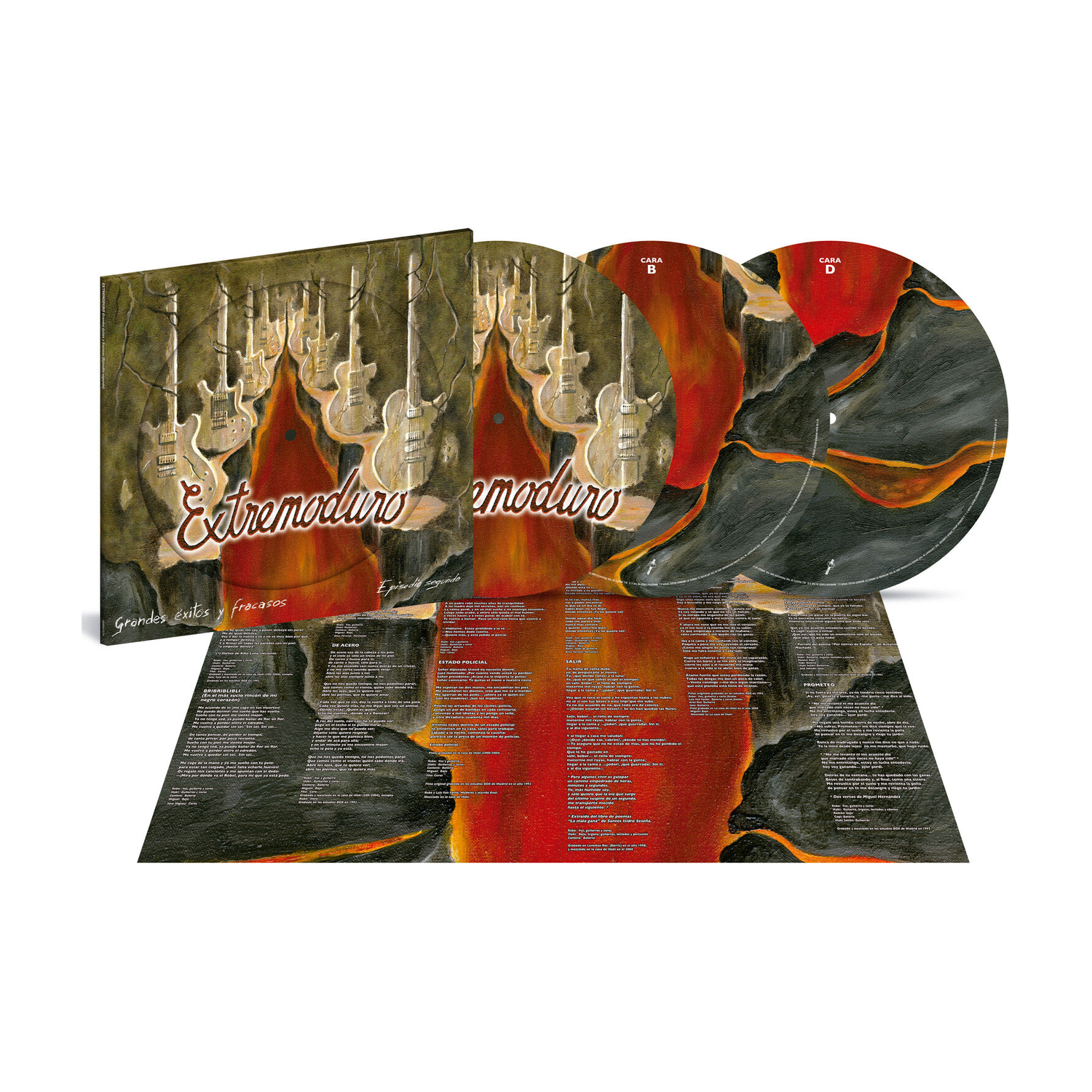 Extremoduro - Grandes Exitos Y Fracasos Volumen 2 - Ltd Double Picture Disc 2xLP (Limited Edition)