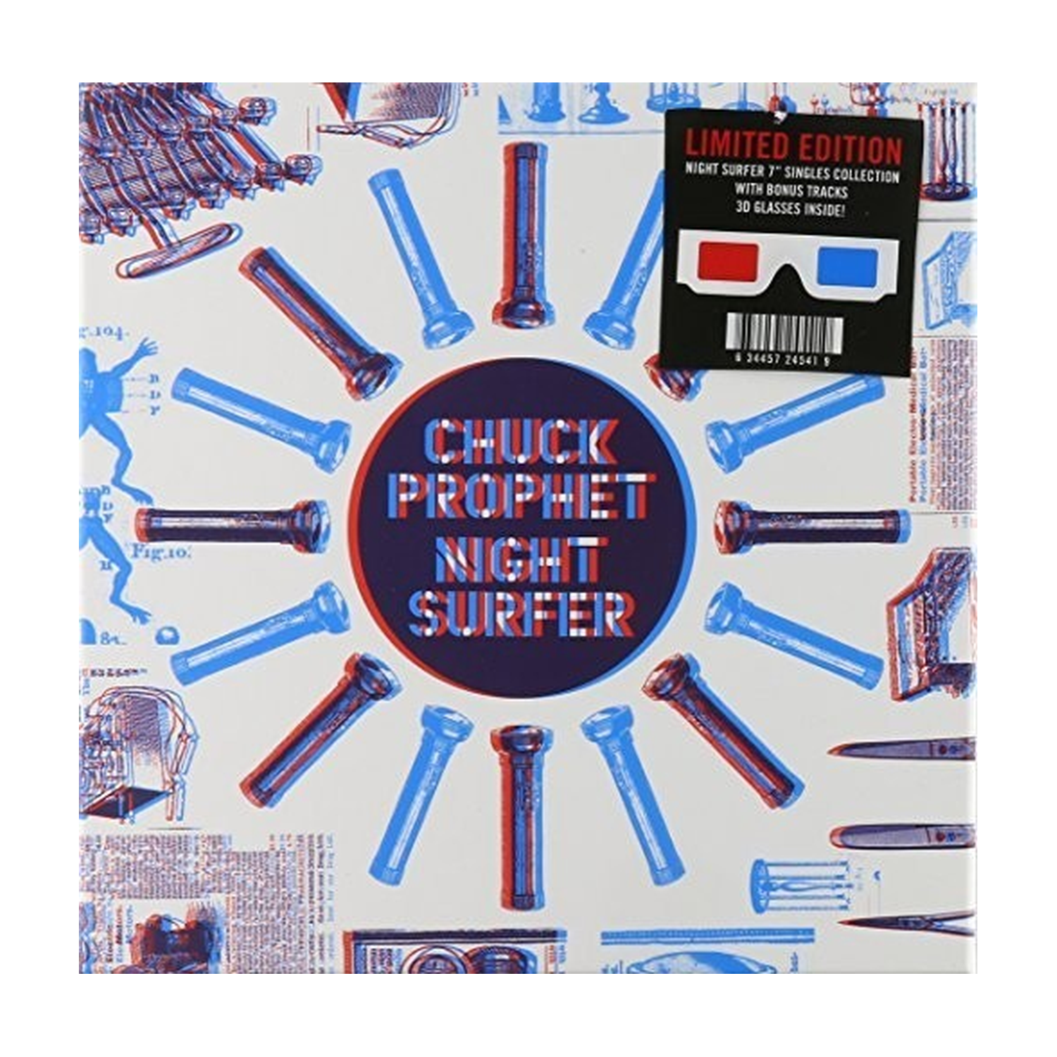 Chuck Prophet - 3D Night Surfer 7x7
