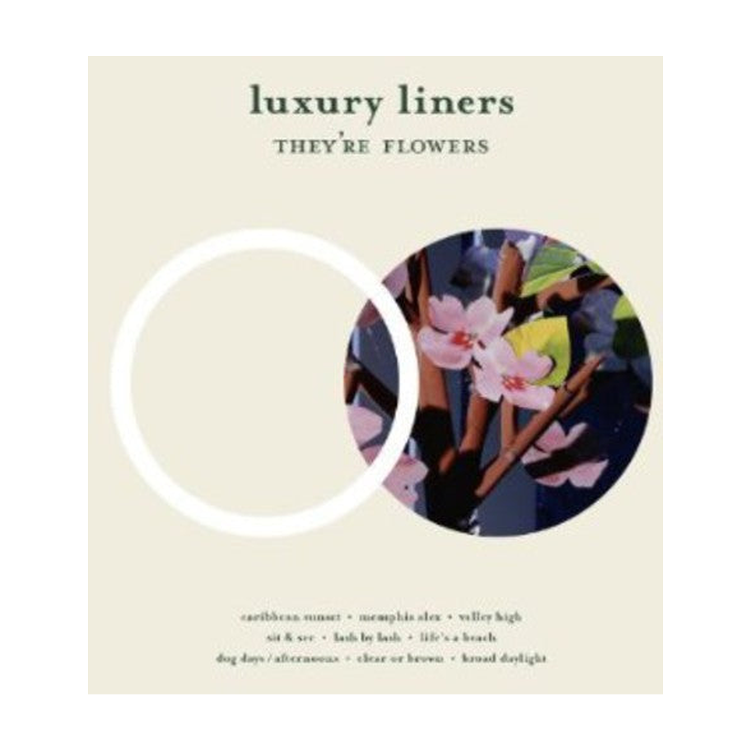 Luxury Liners - They're Flowers (CD)