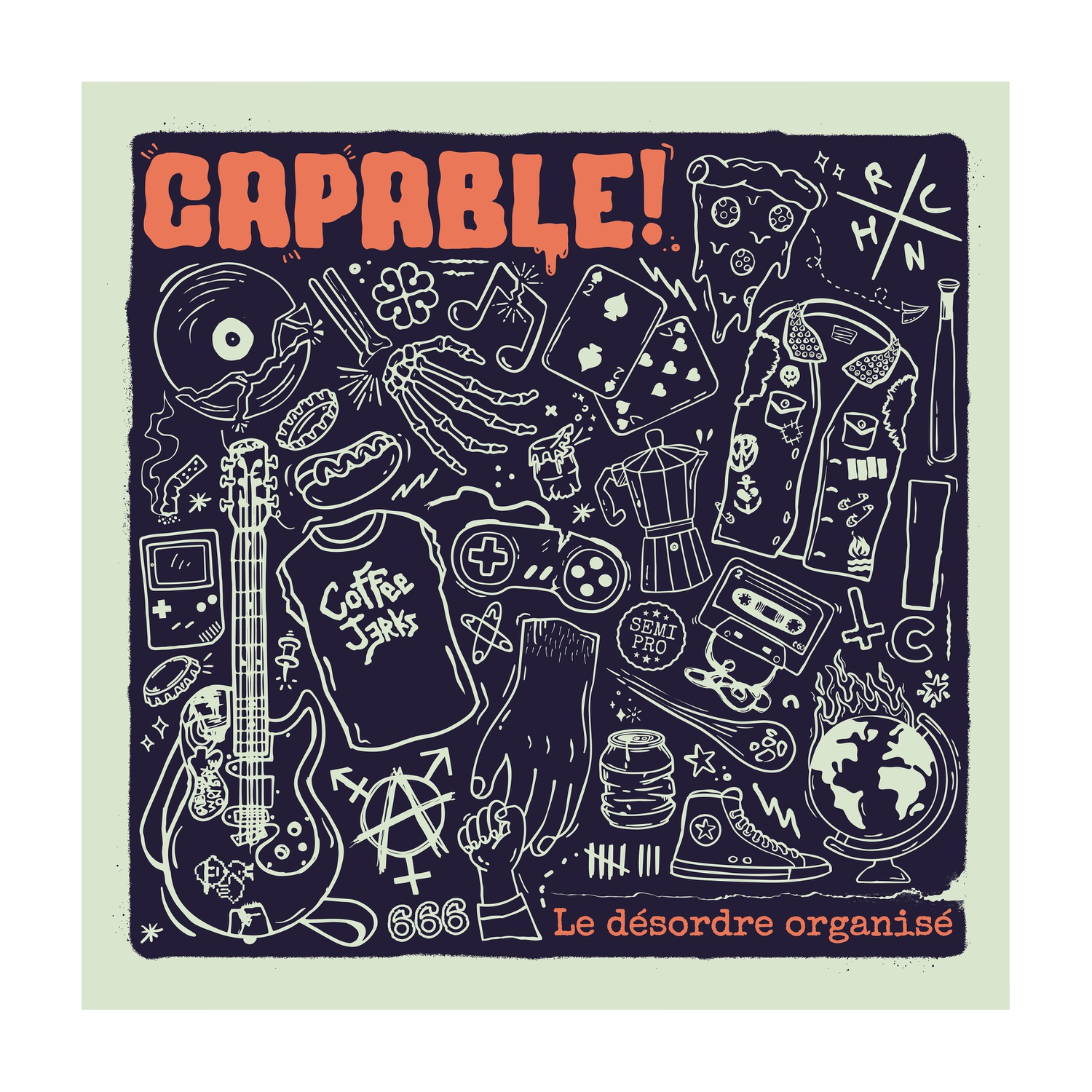 Capable - Le Desordre Organise - Limited Green Colored Vinyl (Green Vinyl)