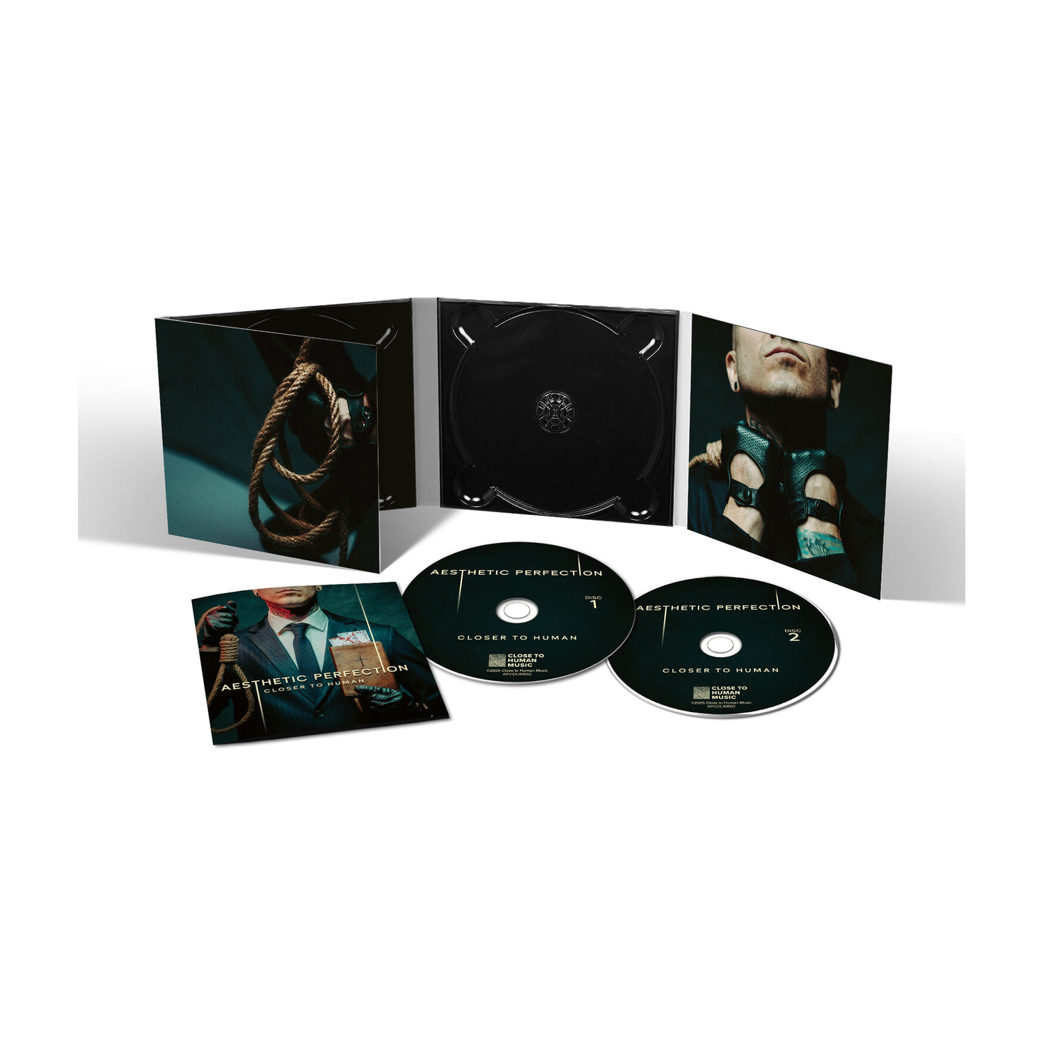Aesthetic Perfection - Closer to Human 2xCD (Limited Edition)
