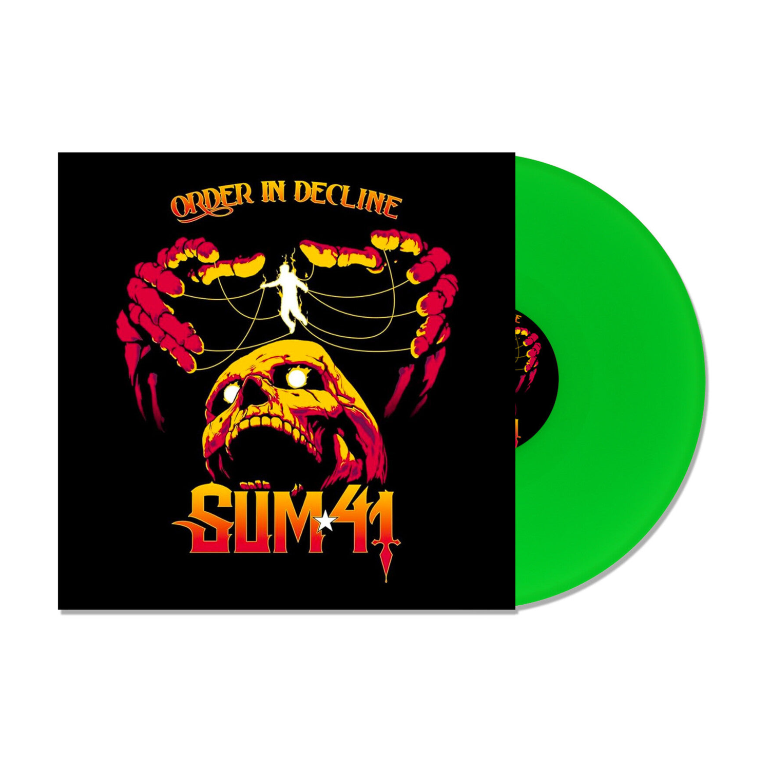 Sum 41 - Order In Decline - Neon Green (Green Vinyl)