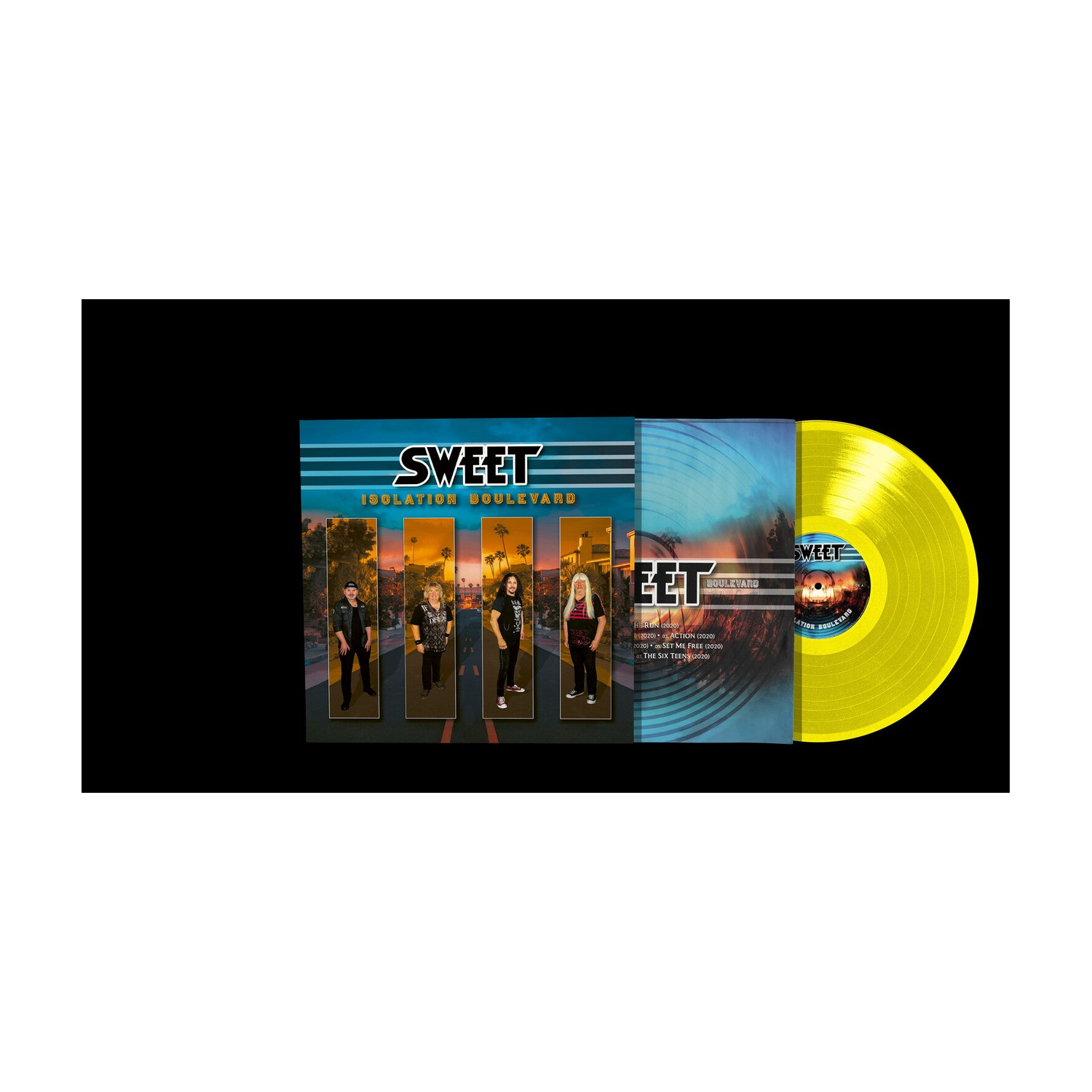 Sweet - Isolation Boulevard (Yellow Vinyl)