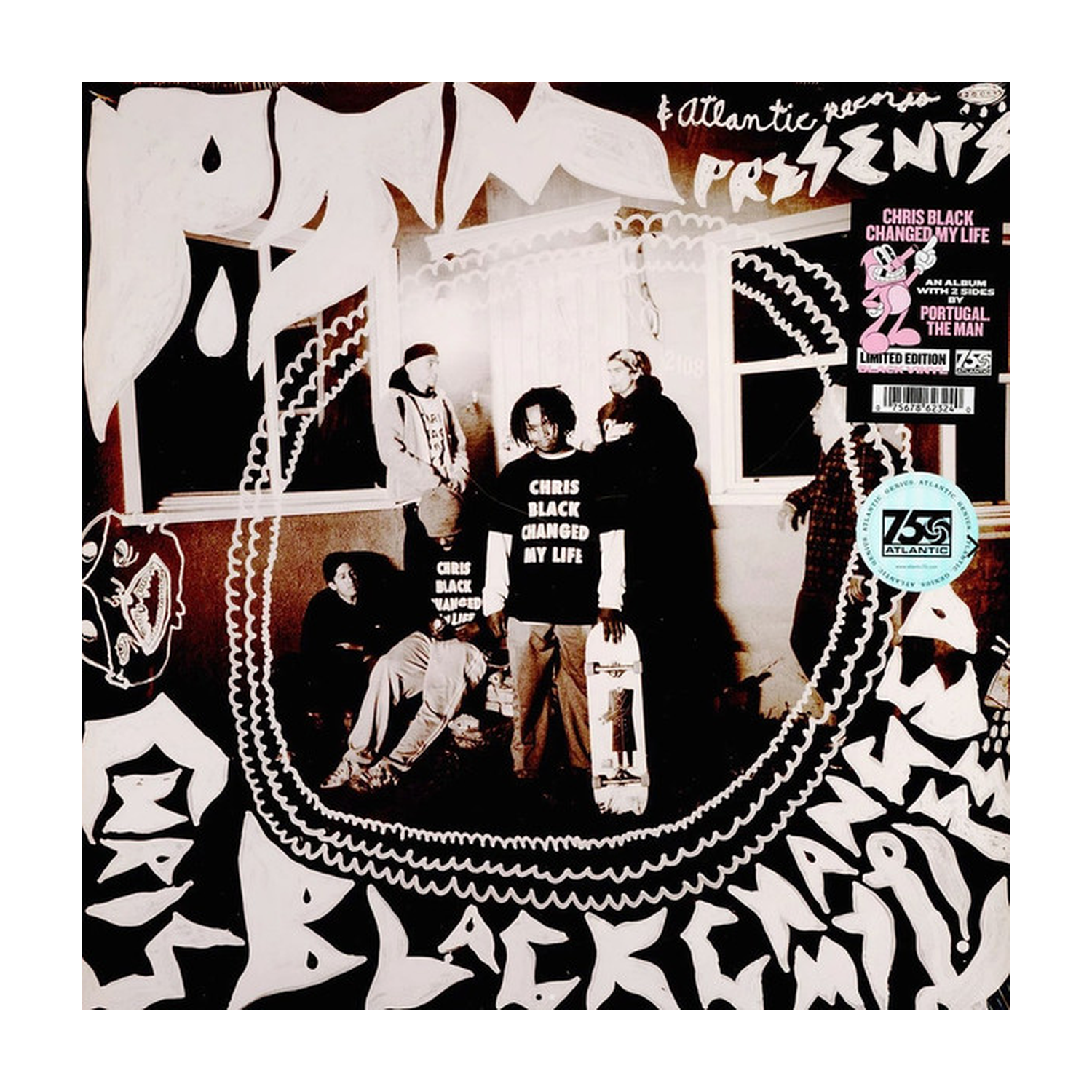 Portugal the Man - Chris Black Changed My Life - Black Vinyl with Alternate Cover Artwork
