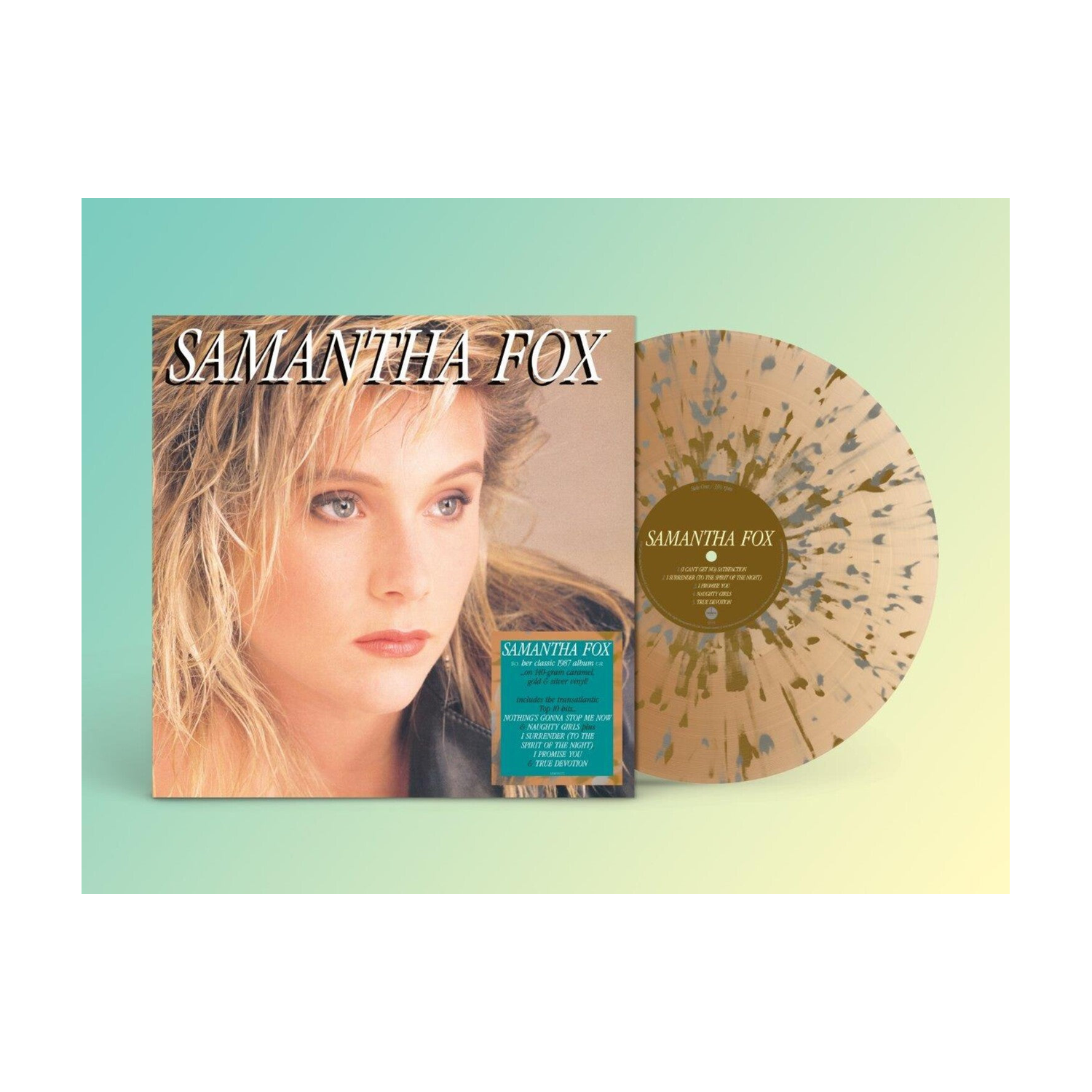 Samantha Fox - 140-Gram Caramel, Gold & Silver Colored Vinyl (Tan Vinyl)