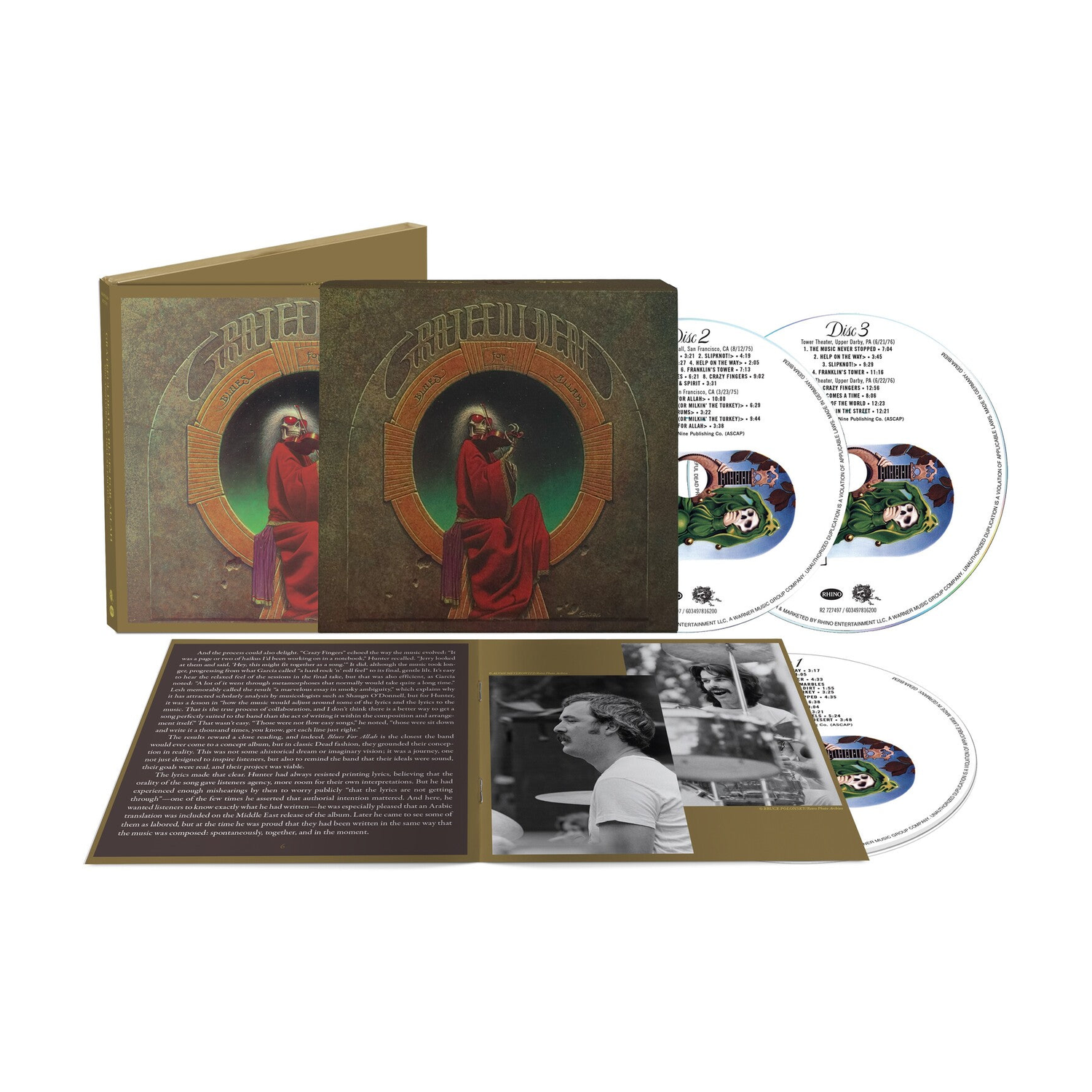 Grateful Dead - Blues For Allah 3xCD (Anniversary Edition)