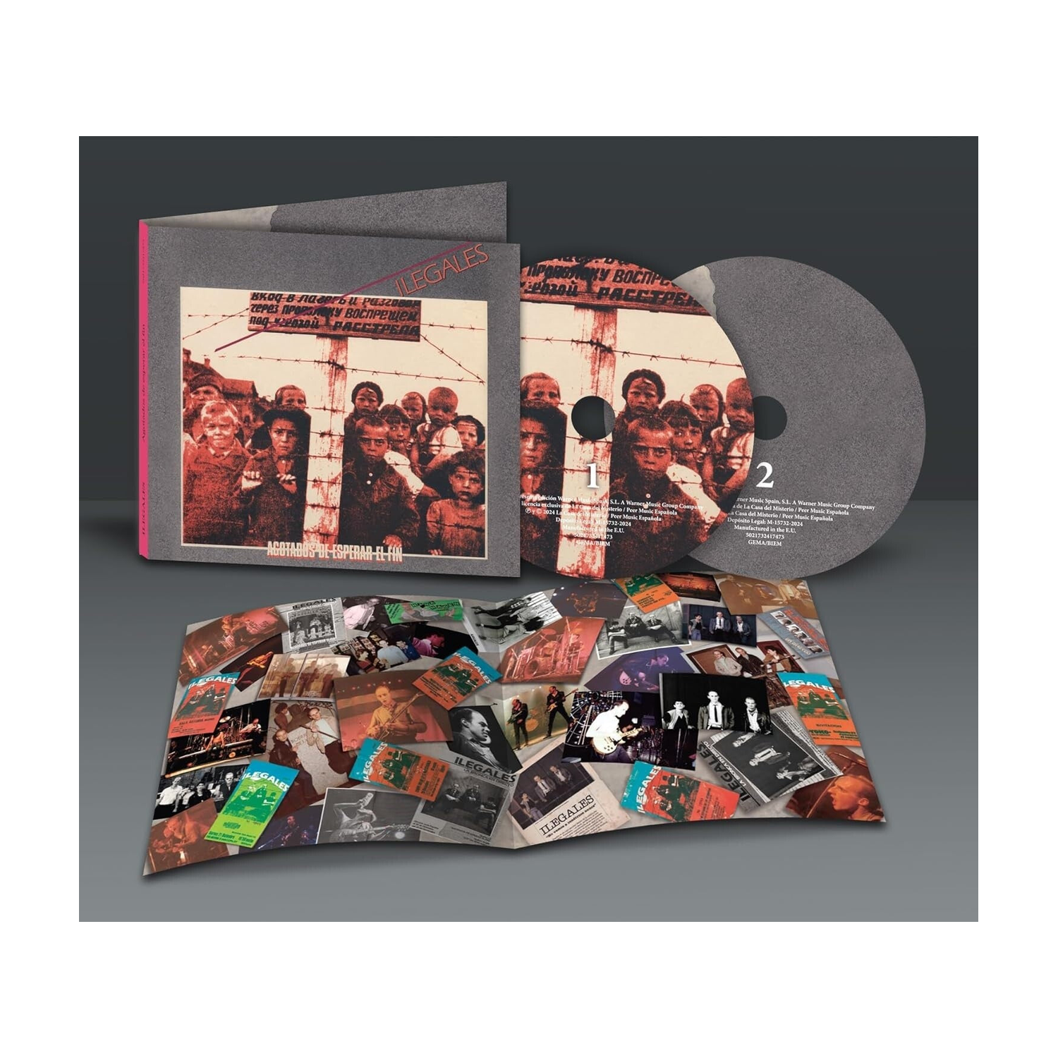 Ilegales - Agotados De Esperar El Fin (CD)