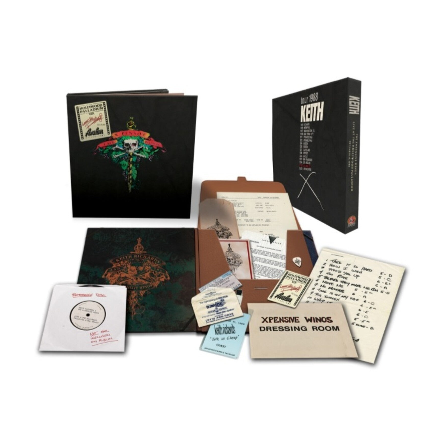Keith Richards & the X-Pensive Winos - Live At The Hollywood Palladium LIMITED EDITION DELUXE BOX SET 5xLP (Limited Edition)