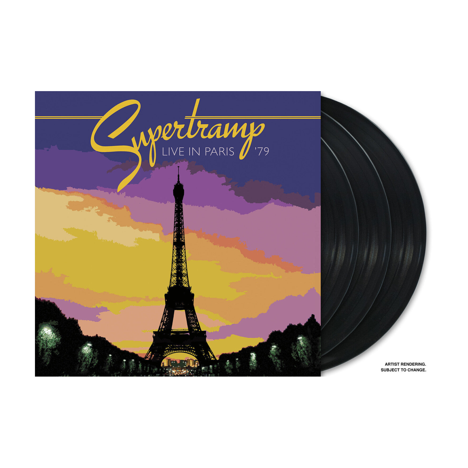 Supertramp - Live In Paris 1979 3xLP
