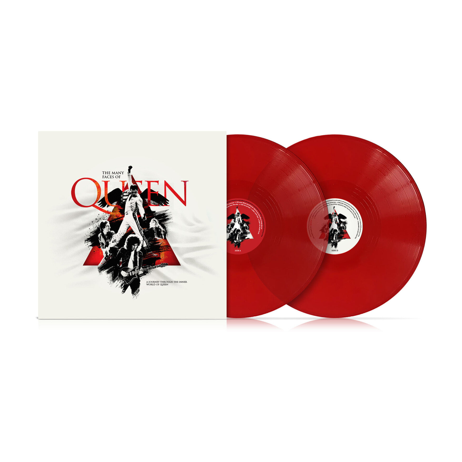 Various Artists - The Many Faces Of Queen / Various 2xLP (Clear Vinyl)