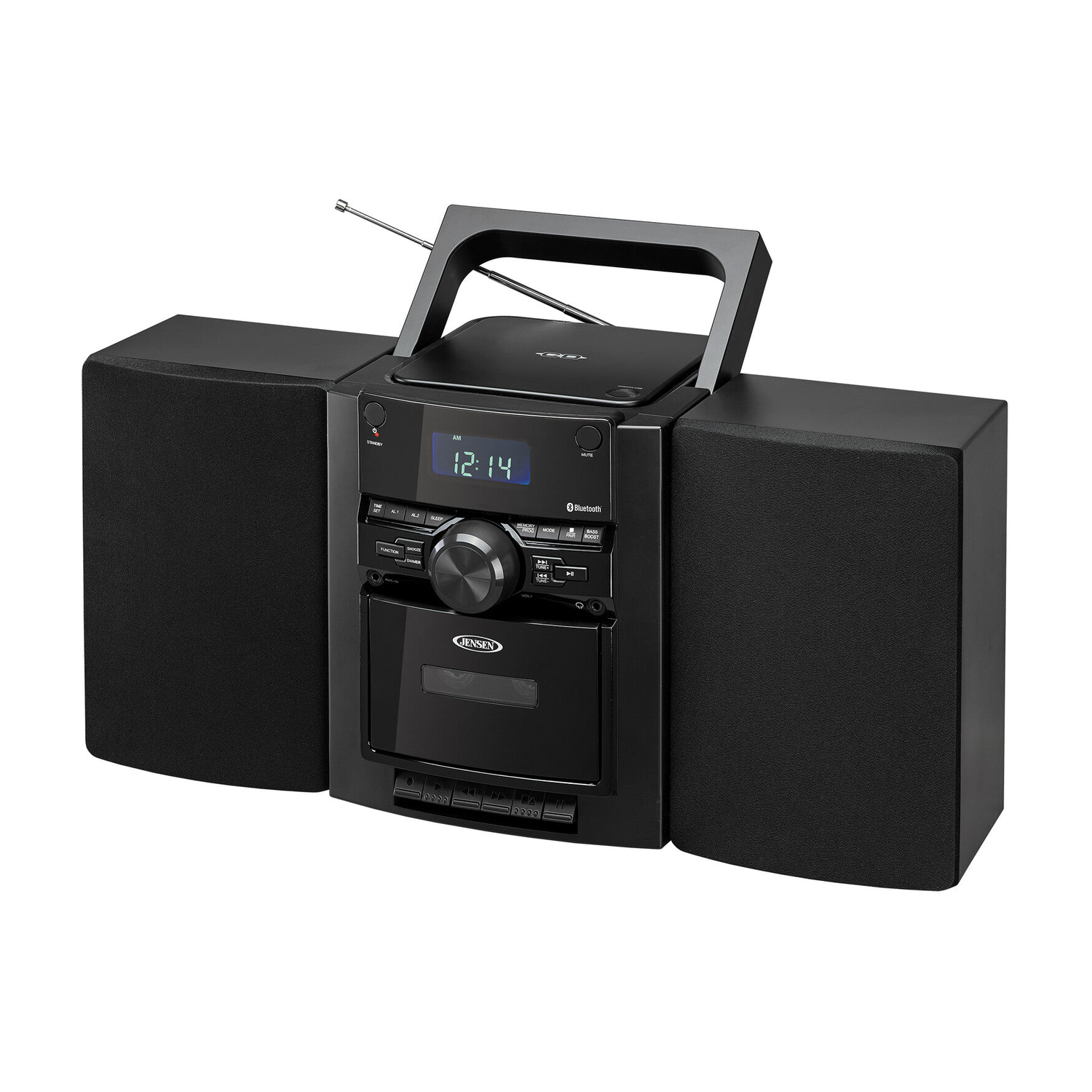 Jensen CD785 Bluetooth Music System CD Cassette AM/FM
