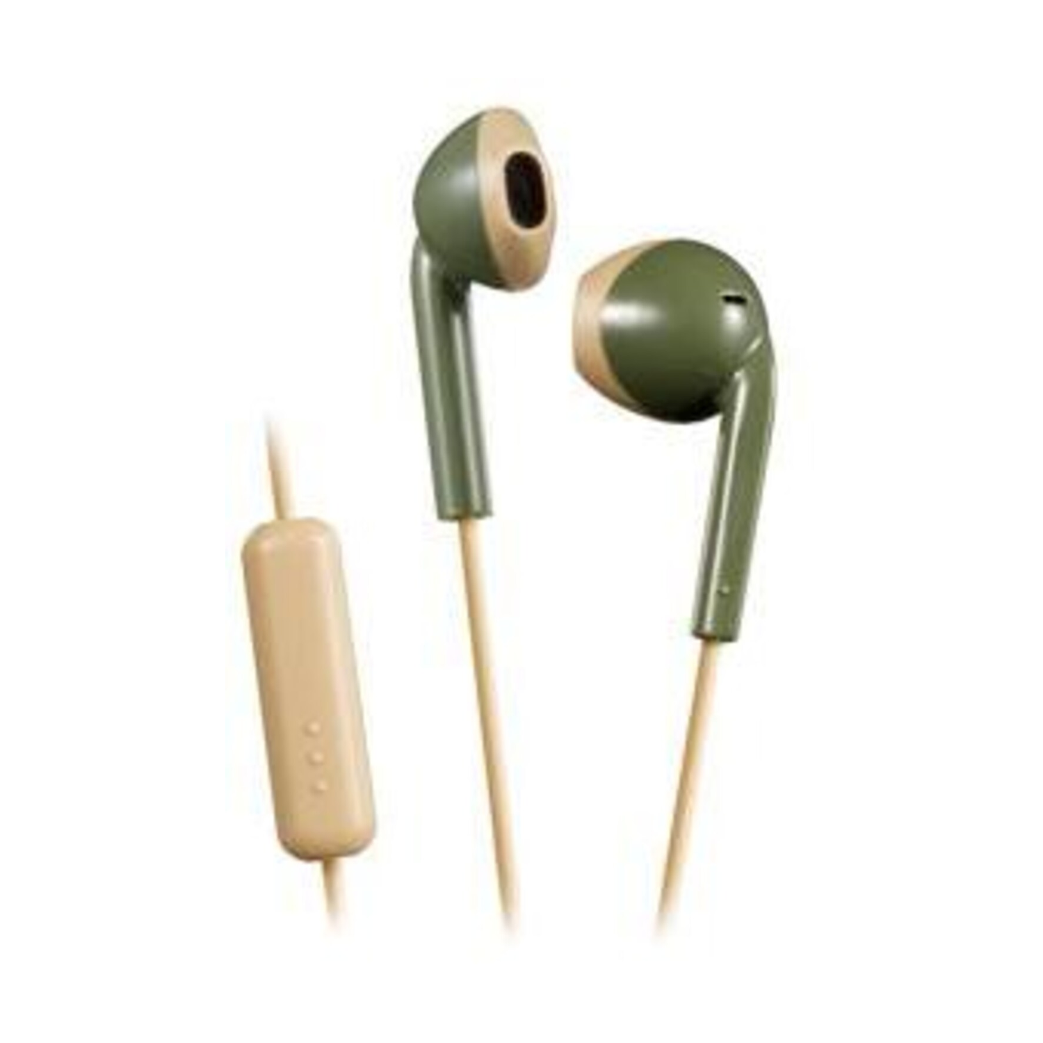 JVC HAF19MGC Vintage Earbuds IPX2 Sweat Proof Includes Mic & Remote