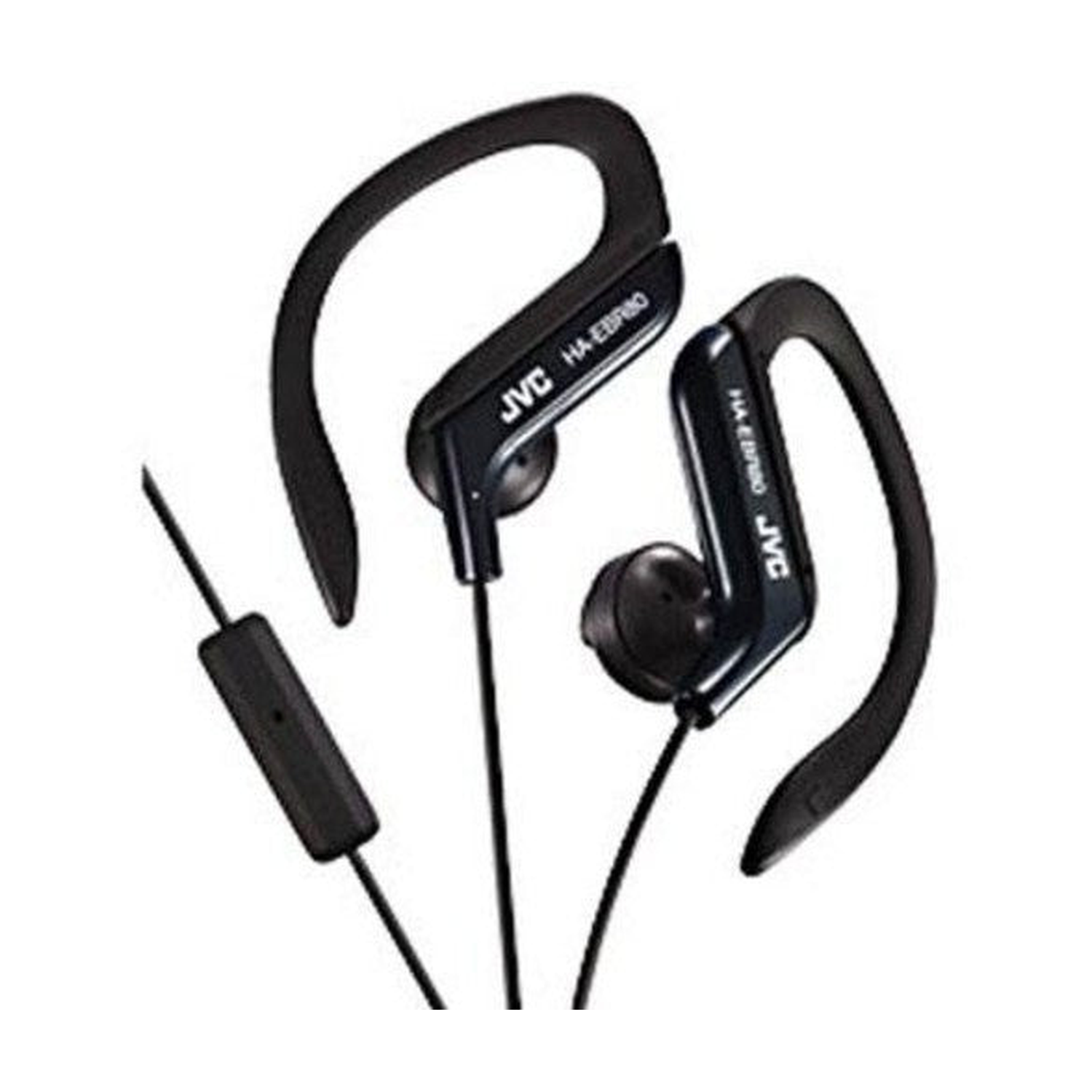 JVC Ha-Ebr80-B Sport Clip Earphones With Microphone