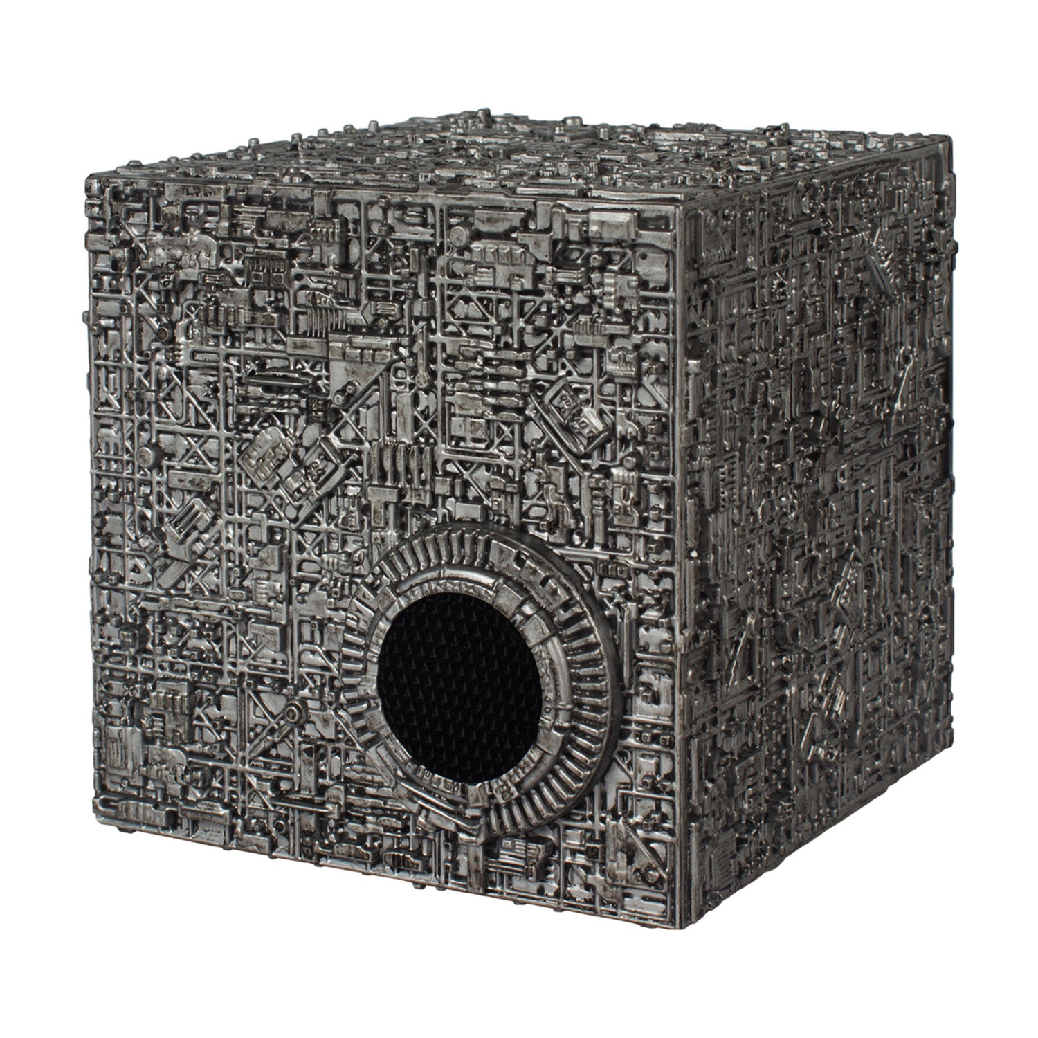 Fametek - Star Trek: The Next Generation - Borg Cube Bluetooth Speaker with LED & Sound Effects
