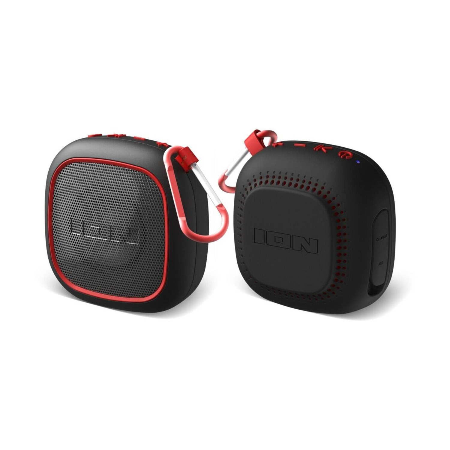 Ion iSP153 Magnet Rocker 2-Pack - Portable Bluetooth Speaker 2 Pack