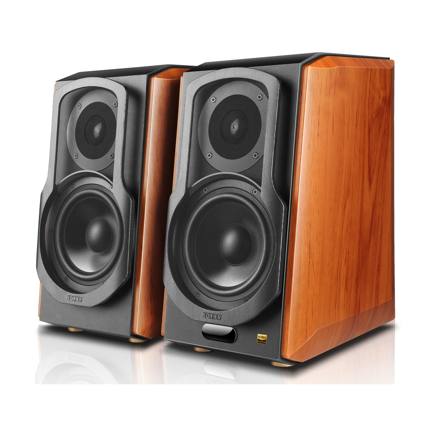 Edifier S1000W Bluetooth - WiFi Wireless Hi-Fi Bookshelf Speakers Hi-Res Audio 120 Watts