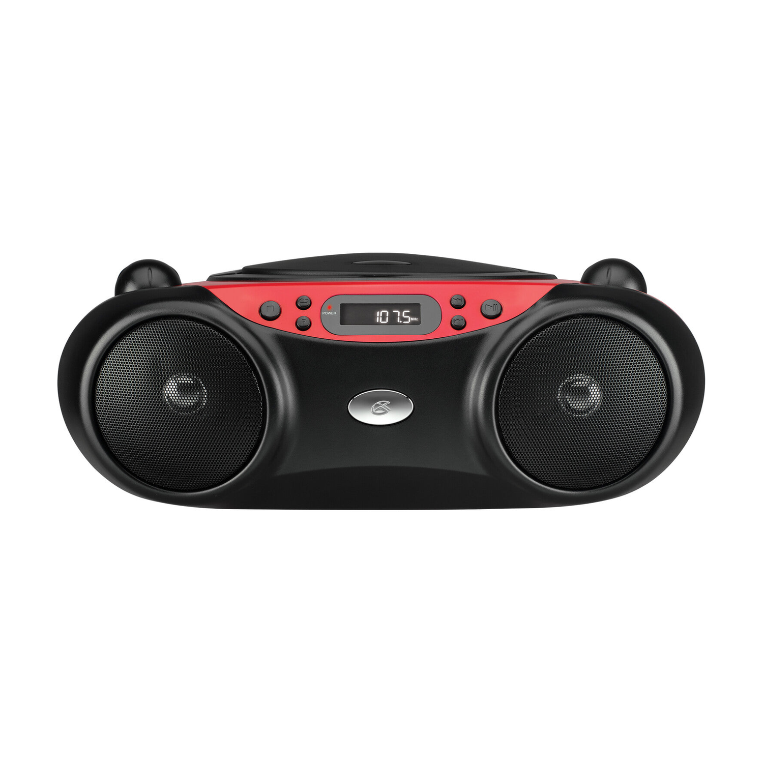 GPX BC232R Sporty Classic Boombox CD AM/FM Radio
