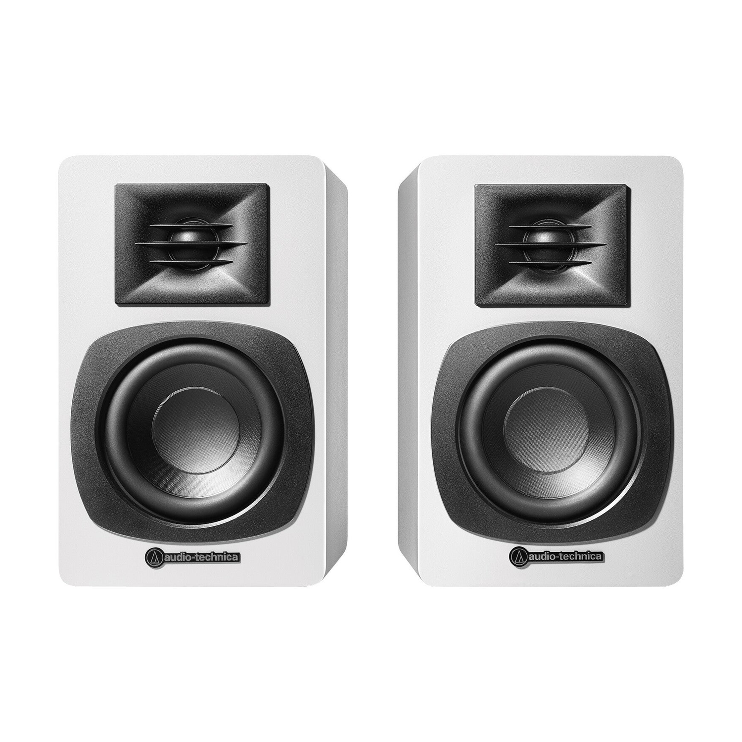 Audio Technica AT-SP3XWH Bluetooth Bookshelf Speakers 30 Watts