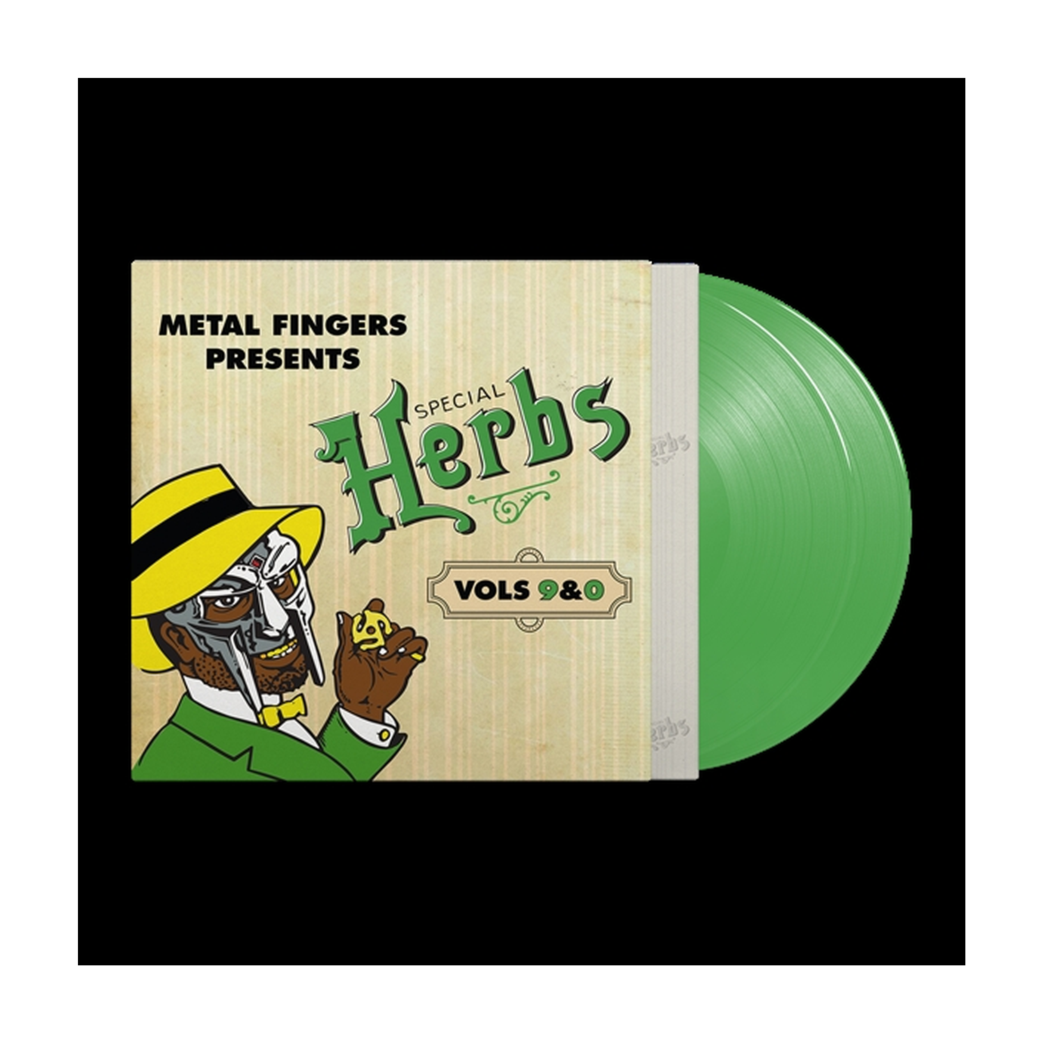 MF Doom - Metal Fingers Presents: Special Herbs Vol. 9 & 10 2xLP (Green Vinyl)