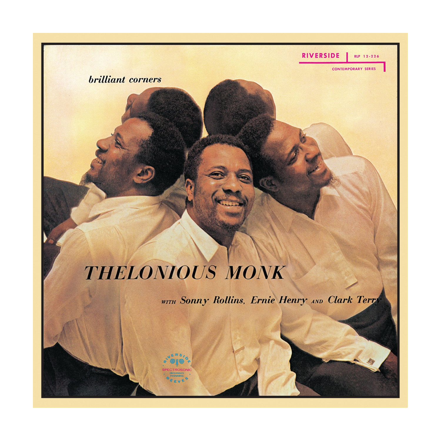 Thelonious Monk - Brilliant Corners - White & Black Splatter Colored Vinyl (White Vinyl)