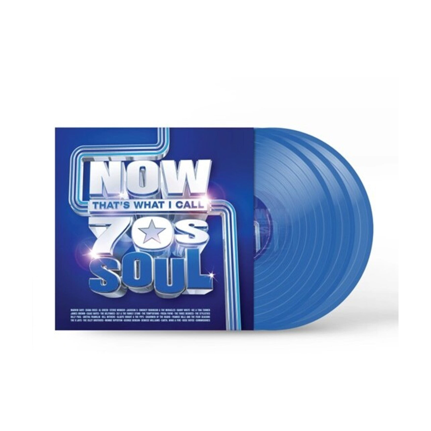 Various Artists - Now That's What I Call 70ss Soul / Various 3xLP (Blue Vinyl)