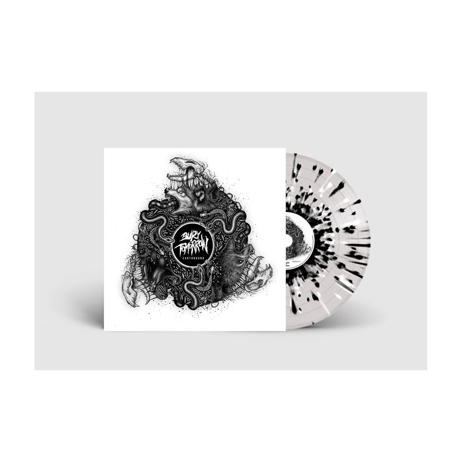 Bury Tomorrow - Earthbound - Black/White Splatter (Clear Vinyl)