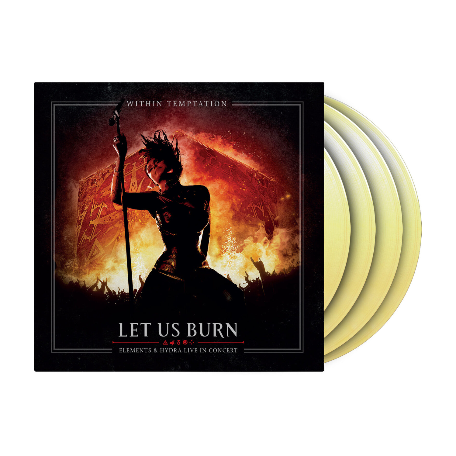 Within Temptation - Let Us Burn: Elements & Hydra Live in Concert 4xLP