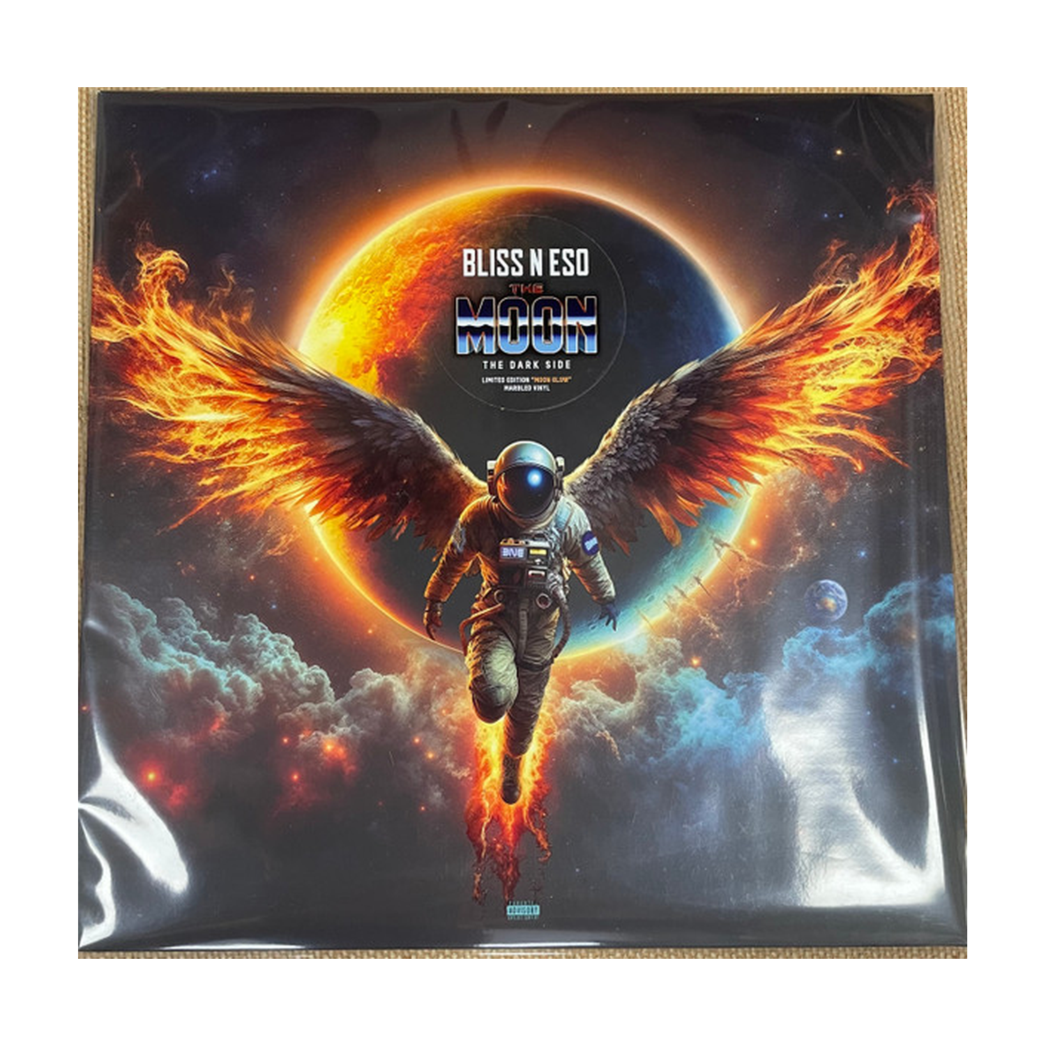 Bliss N Eso - Moon: The Dark Side - Marble Moon Glow Colored Vinyl