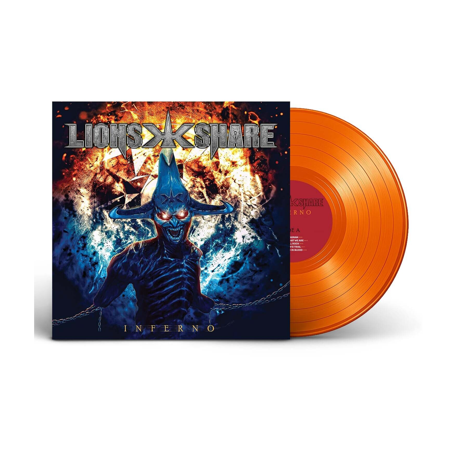 Lion's Share - Inferno (Orange Vinyl)