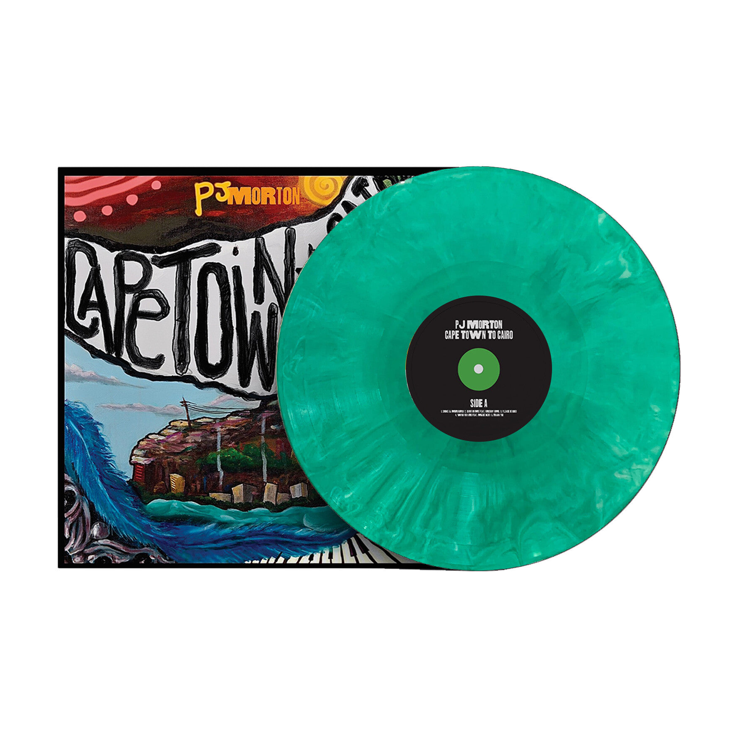 Pj Morton - Cape Town to Cairo - Green Marble (Green Vinyl)