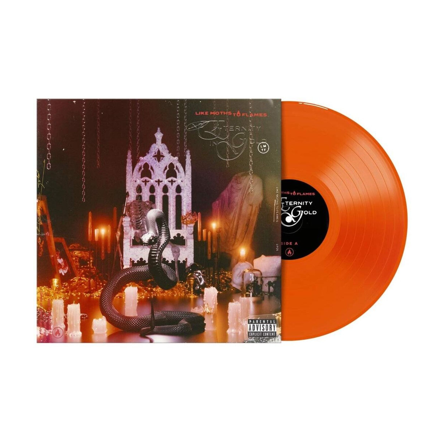 Like Moths to Flames - No Eternity In Gold - Transparent Orange (Orange Vinyl)