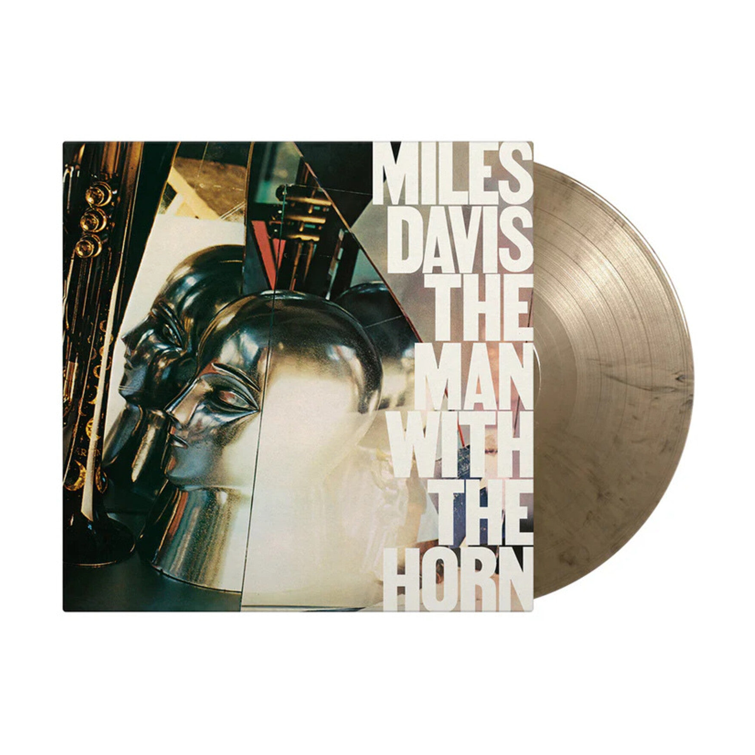 Miles Davis - Man With The Horn - Limited 180-Gram Gold & Black Marble Colored Vinyl (Gold Vinyl)