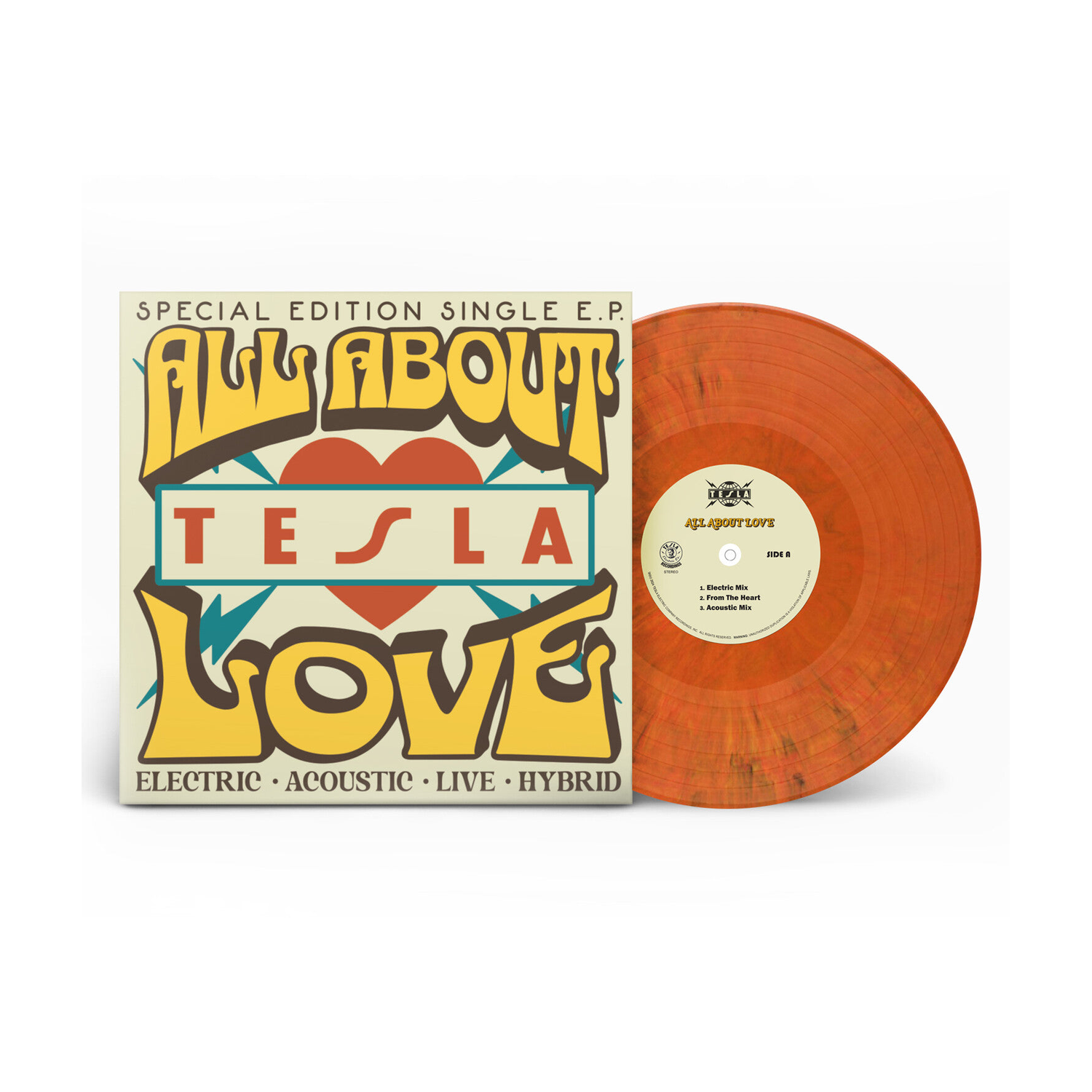 Tesla - All About Love (Orange Vinyl)