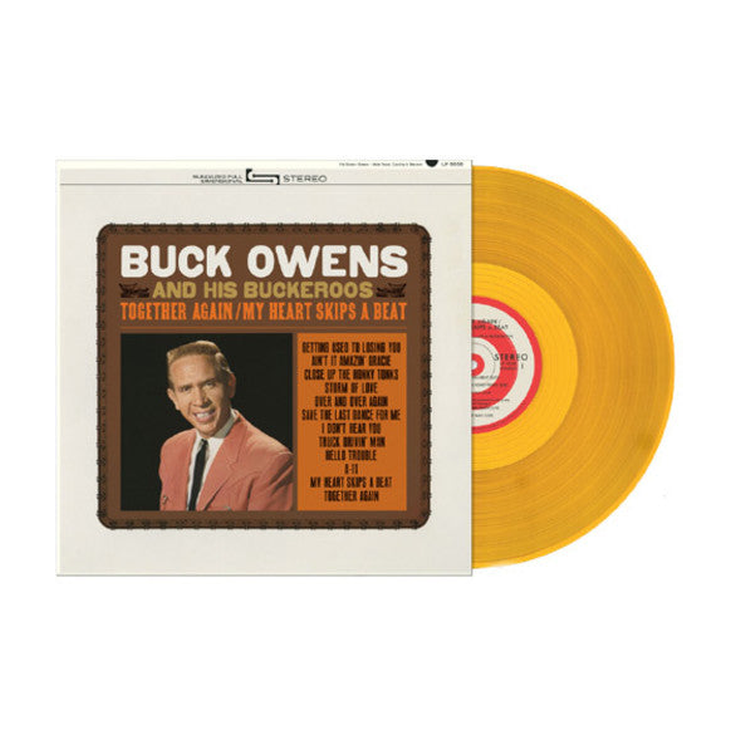Buck Owens & His Buckaroos - Together Again / My Heart Skips A Beat (Gold Vinyl)