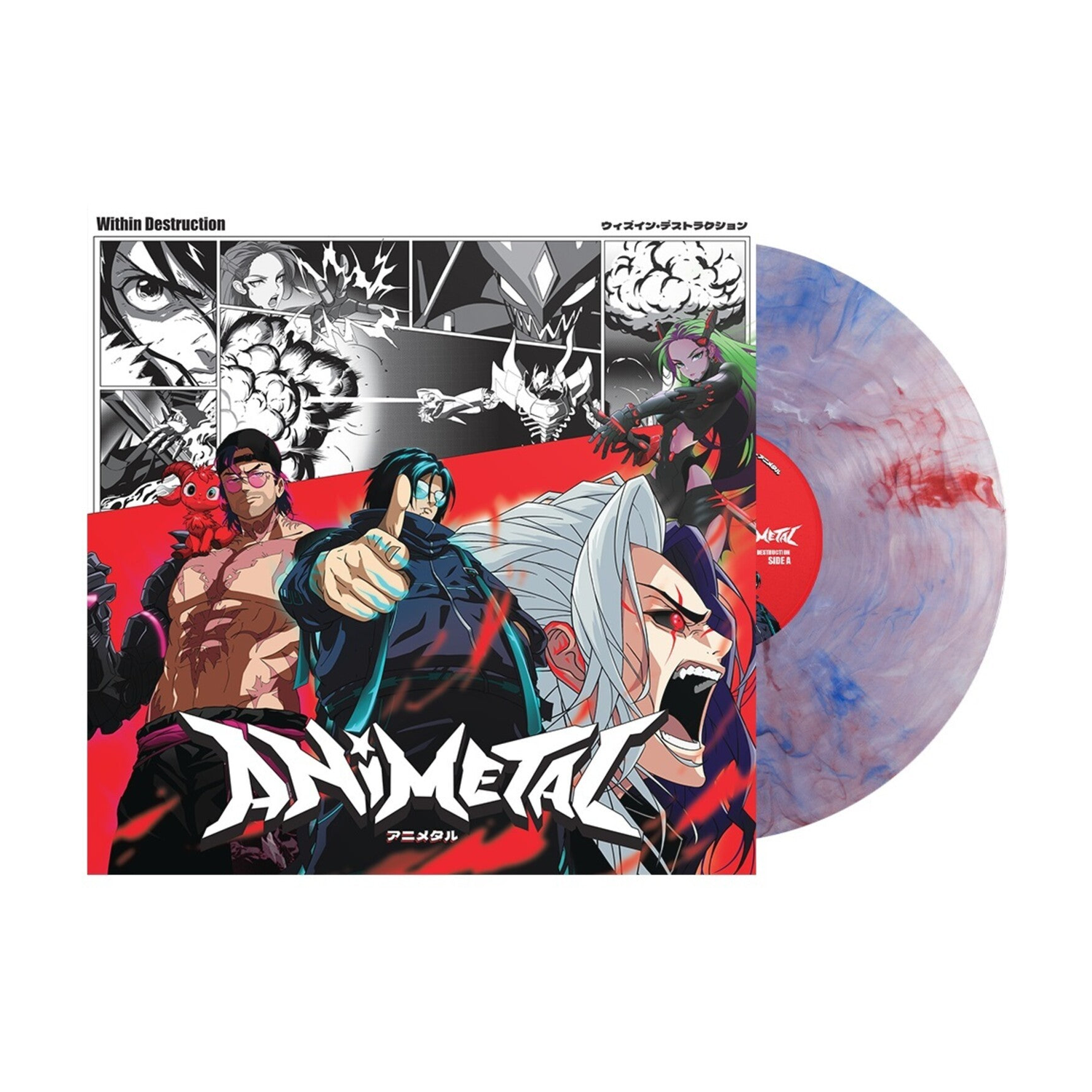 Within Destruction - Animetal (Clear Vinyl)