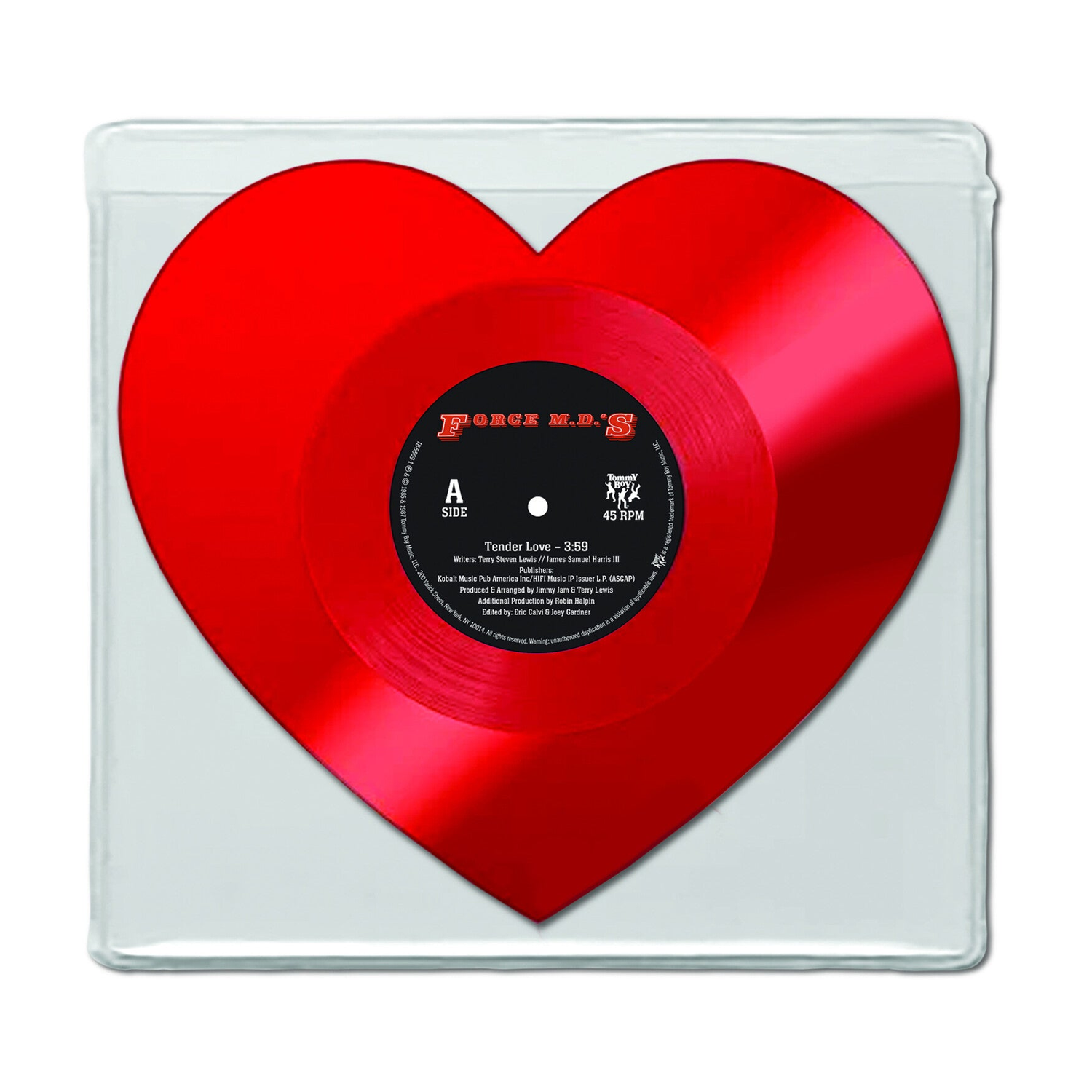 Force M.D.'s - Tender Love/Love Is a House (Red Vinyl)