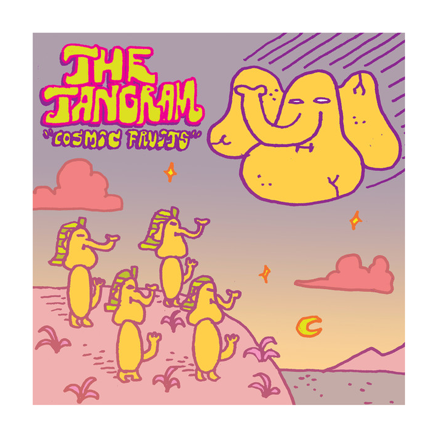 Tangram - Cosmic Fruit 2xLP (Pink Vinyl)