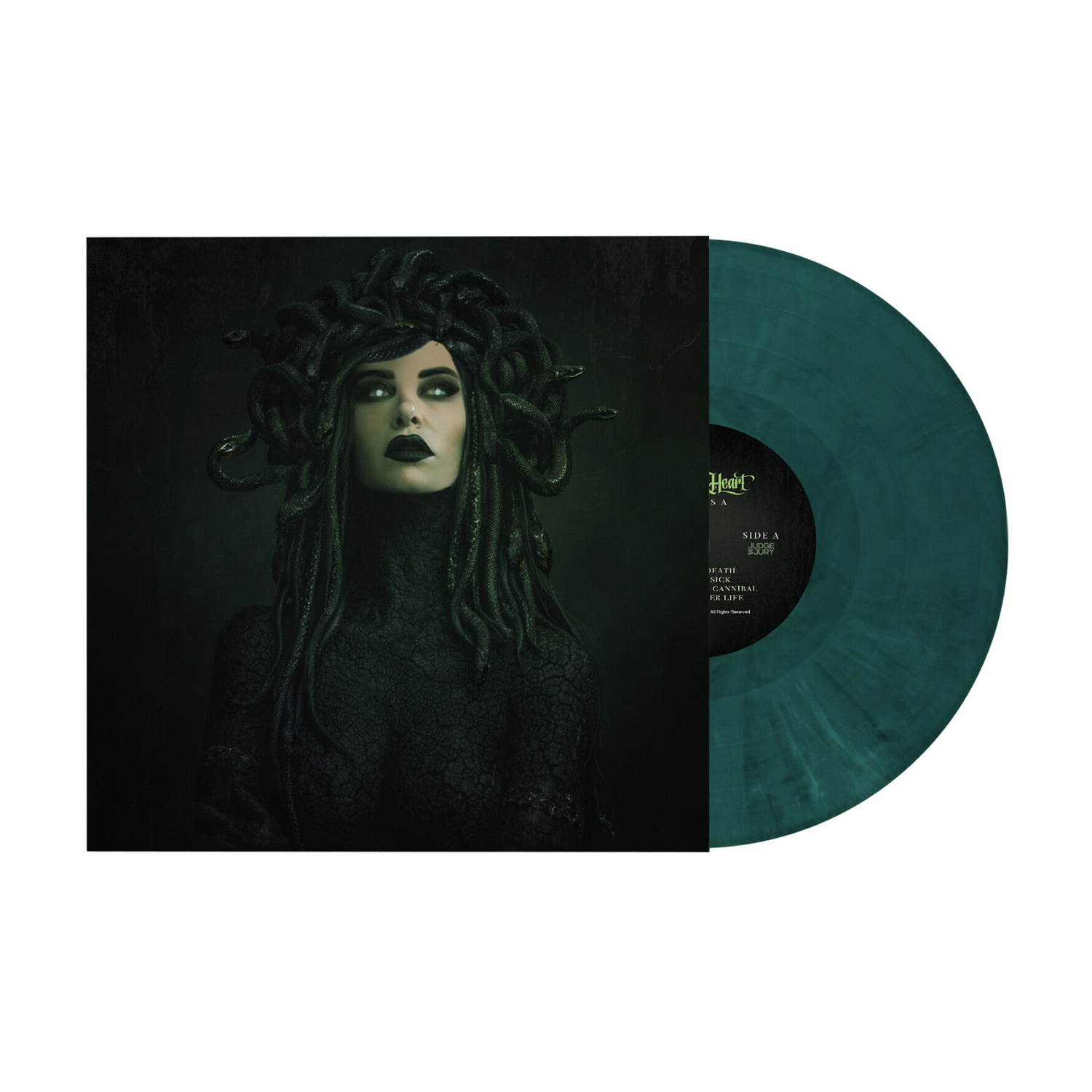 Stitched Up Heart - MEDUSA - Algae
