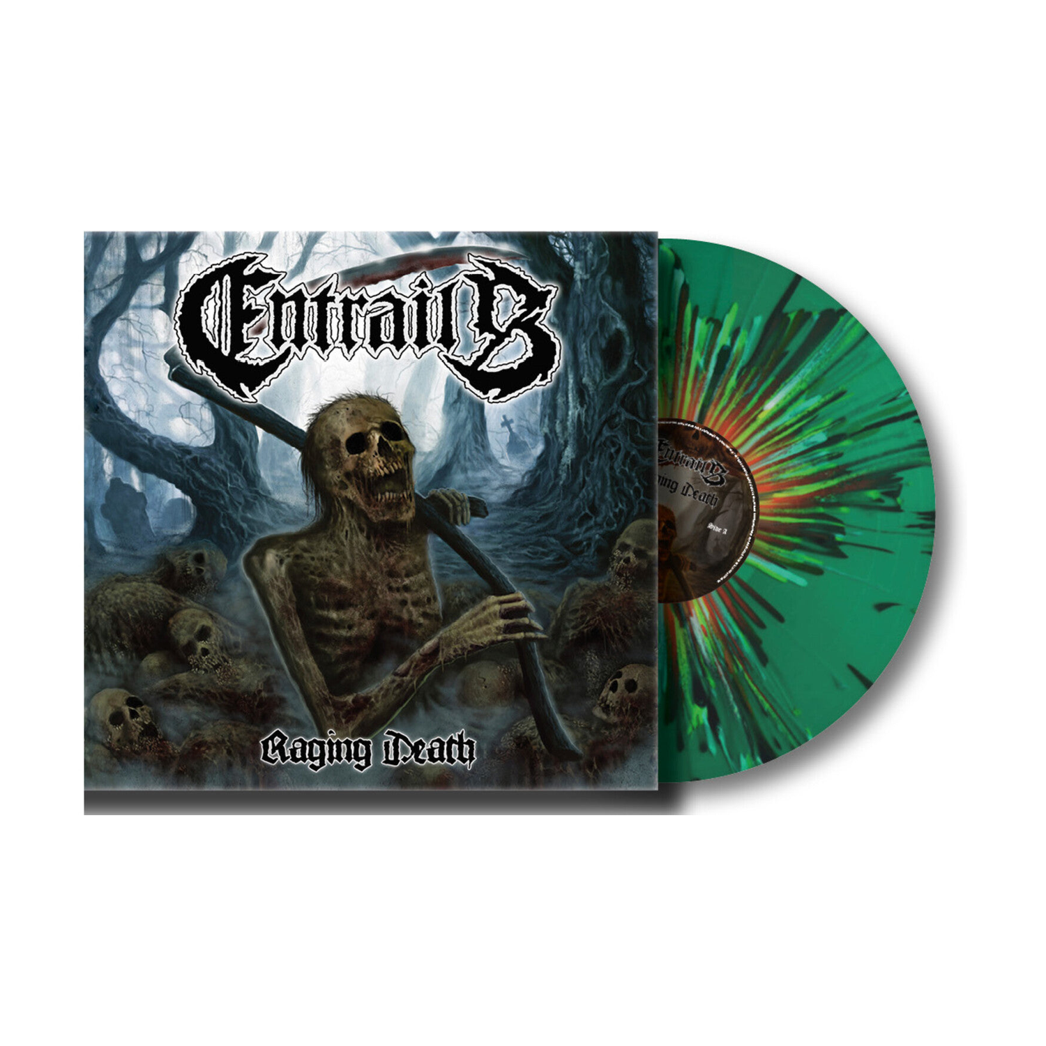 Entrails - Raging Death (Green Vinyl)