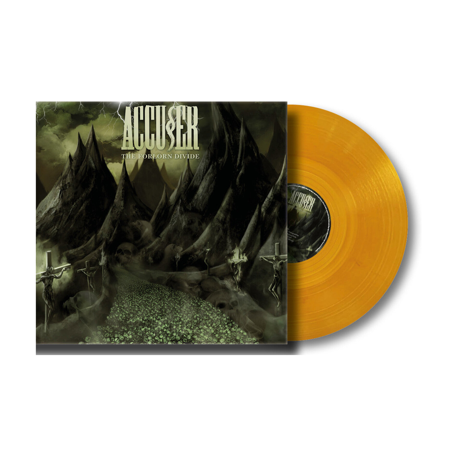 Accuser - The Forlorn Divide - 3mm Spinned Sleeve
