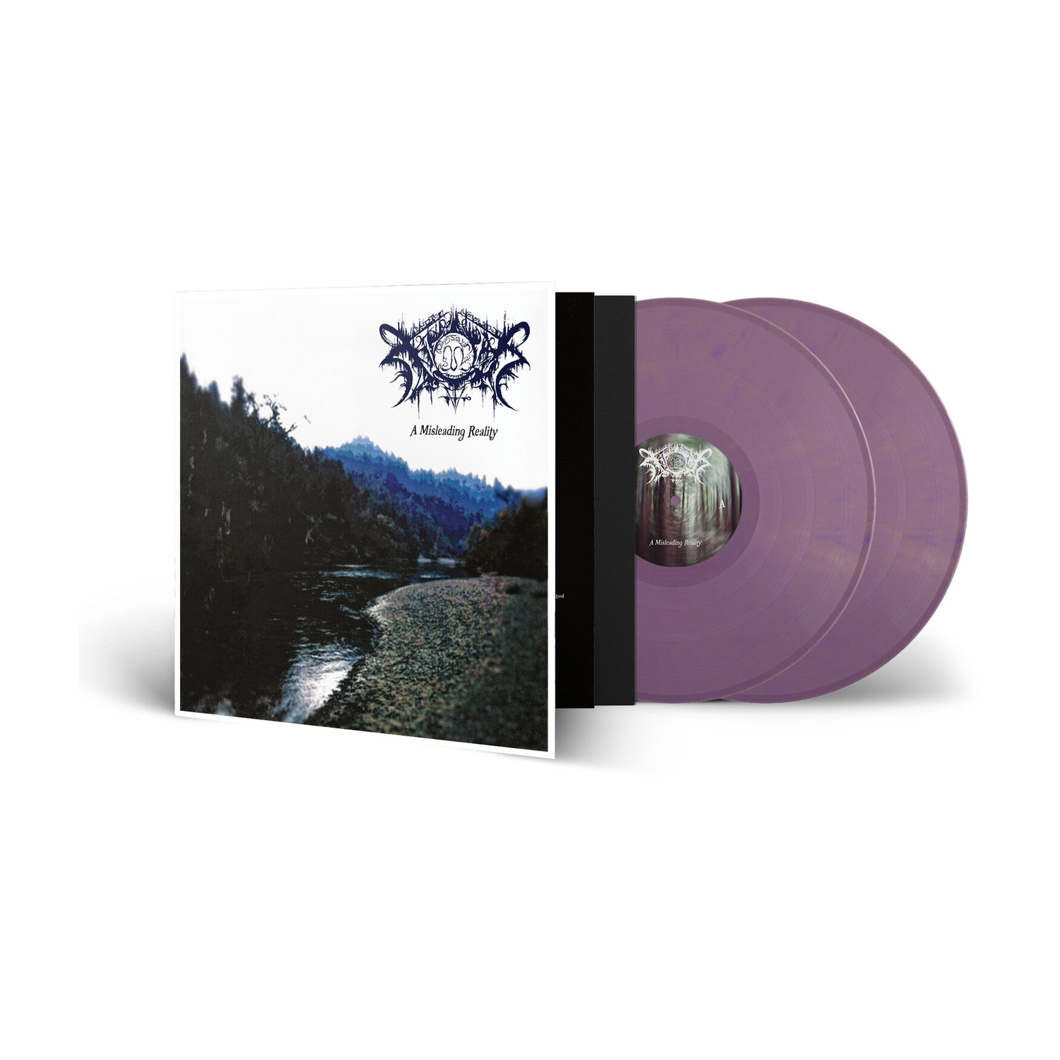 Xasthur - A Misleading Reality - Gold/Purple Marble 2xLP (Gold Vinyl)