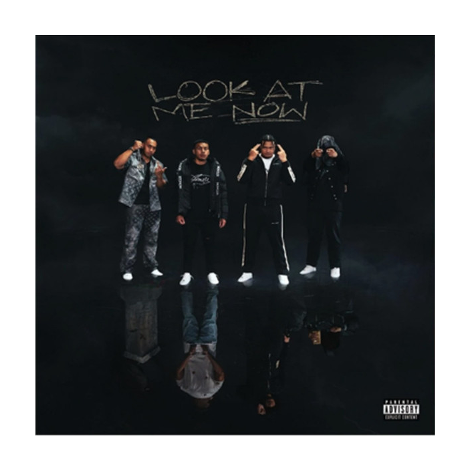 Onefour - Look At Me Now - Black & Silver Marble Colored Vinyl