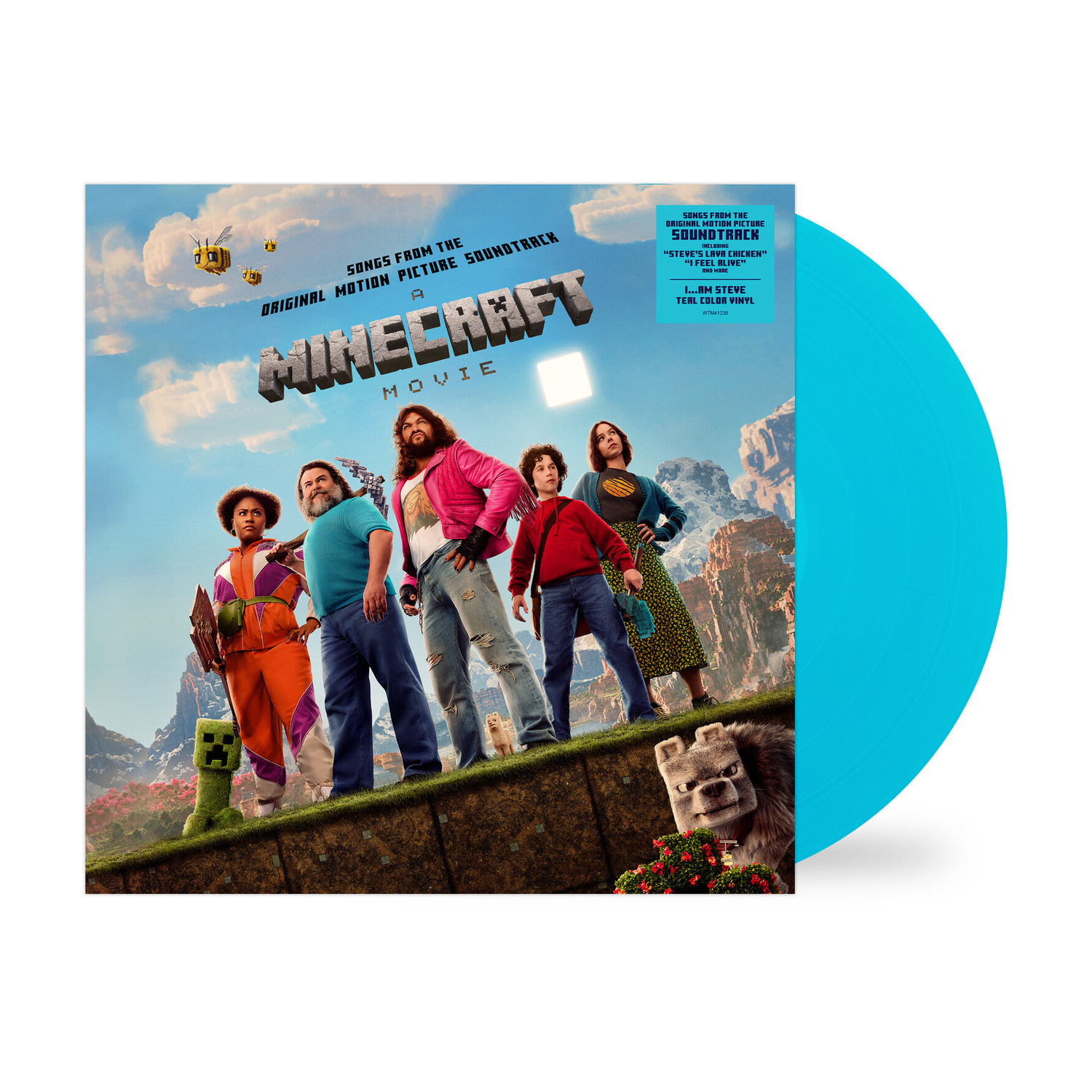 Minecraft Movie - A Minecraft Movie (Songs from the Original Motion Picture Soundtrack) Original Soundtrack) (Teal Vinyl)
