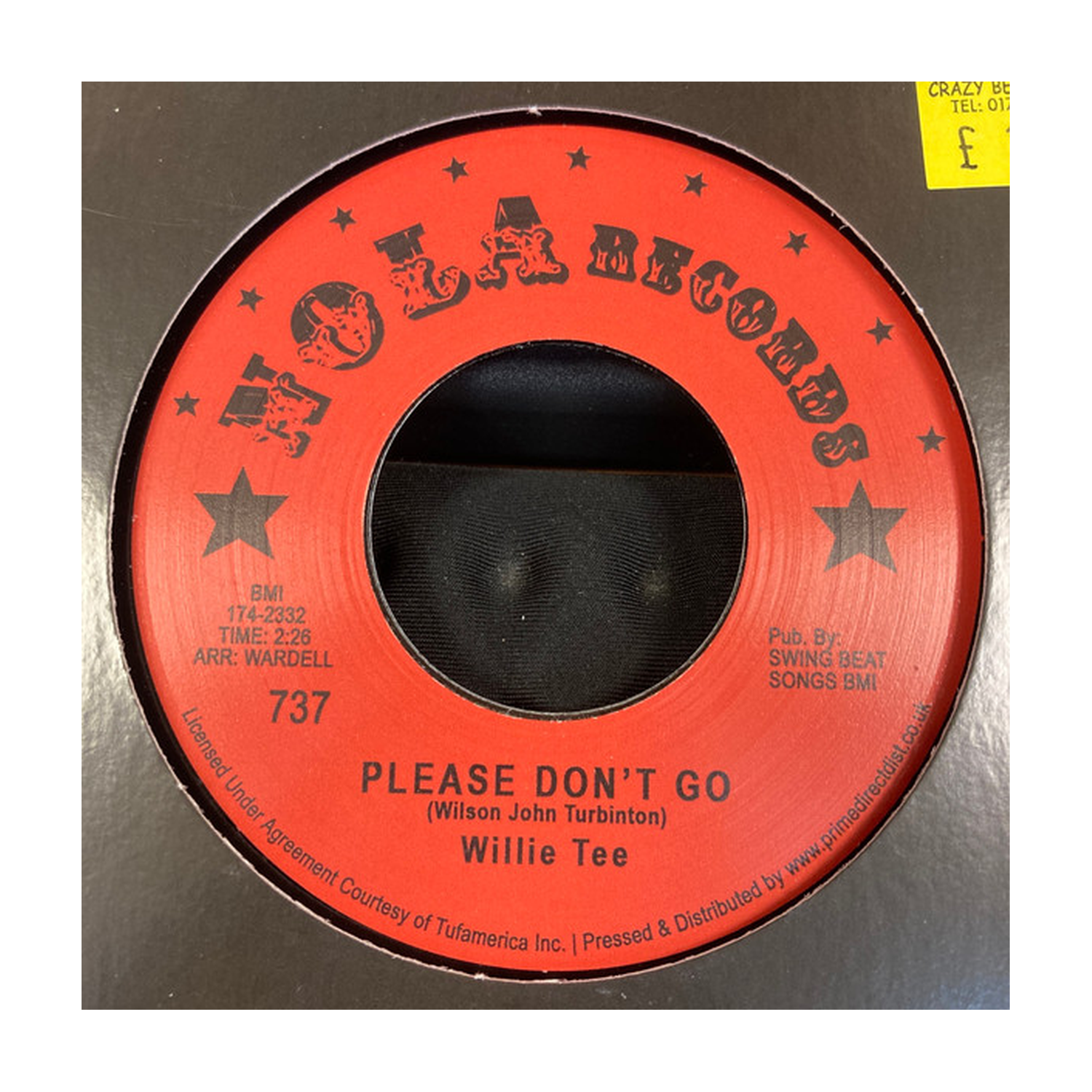 Willie Tee - Please Don't Go
