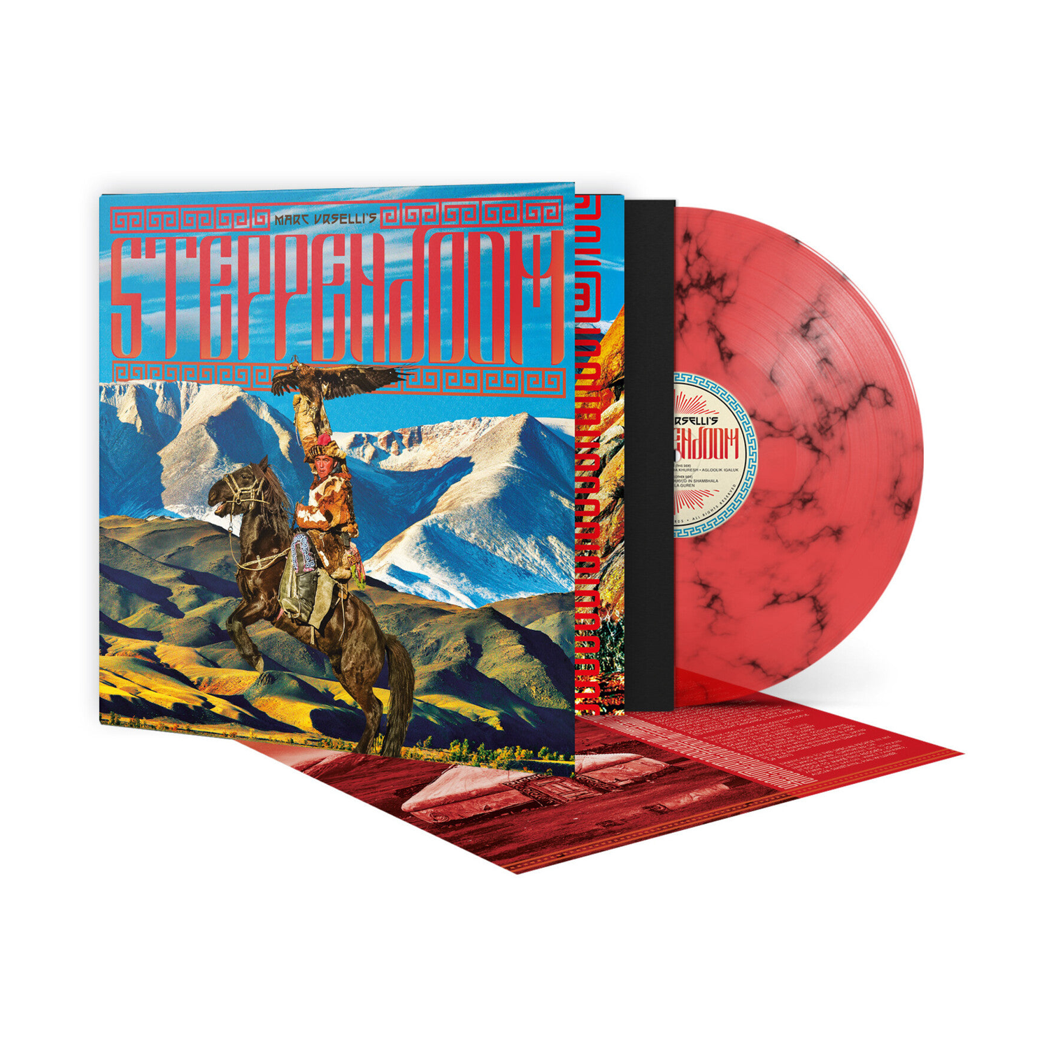 Marc Urselli's Steppendoom - SteppenDoom - Red Transparent + Black Marble (Red Vinyl)