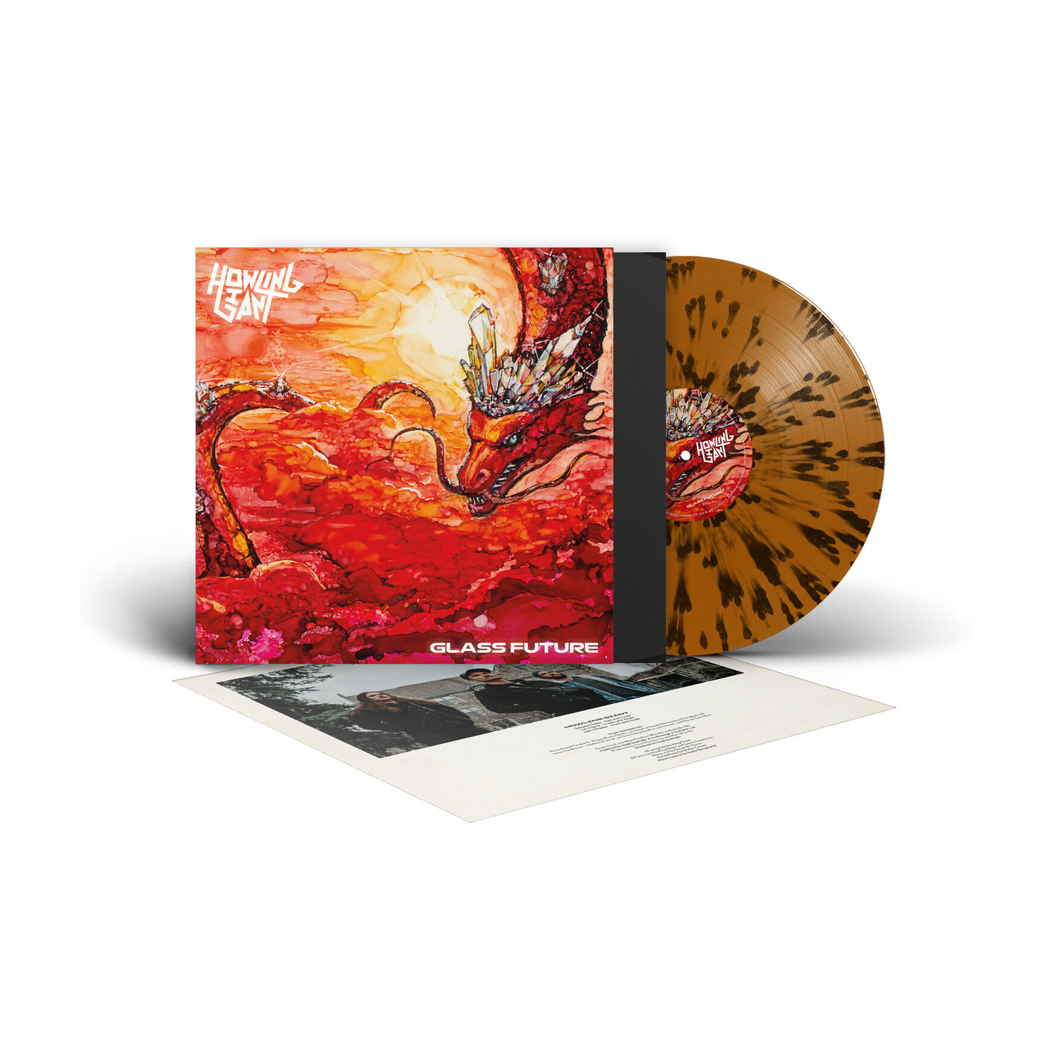 Howling Giant - Glass Future - Orange/Black (Orange Vinyl)
