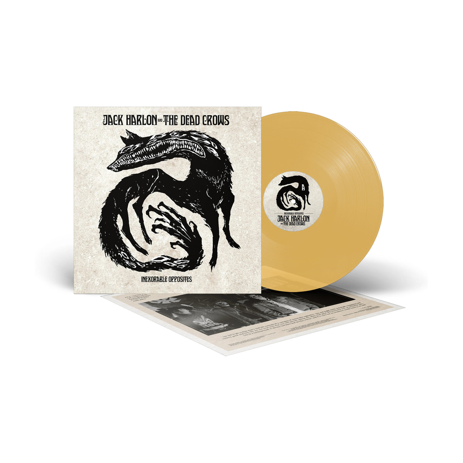Jack Harlon & the Dead Crows - Inexorable Opposites (Yellow Vinyl)