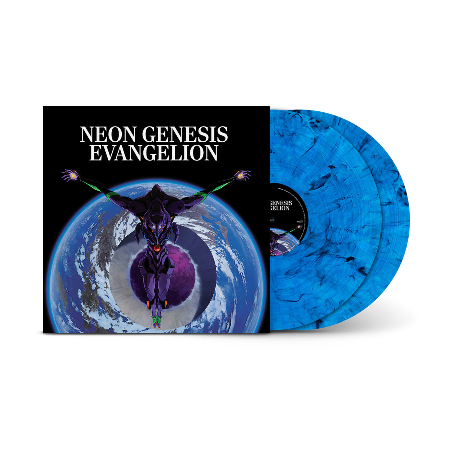 Neon Genesis Evangelion - O.S.T. - NEON GENESIS EVANGELION (Original Series Soundtrack) 2xLP (Blue Vinyl)