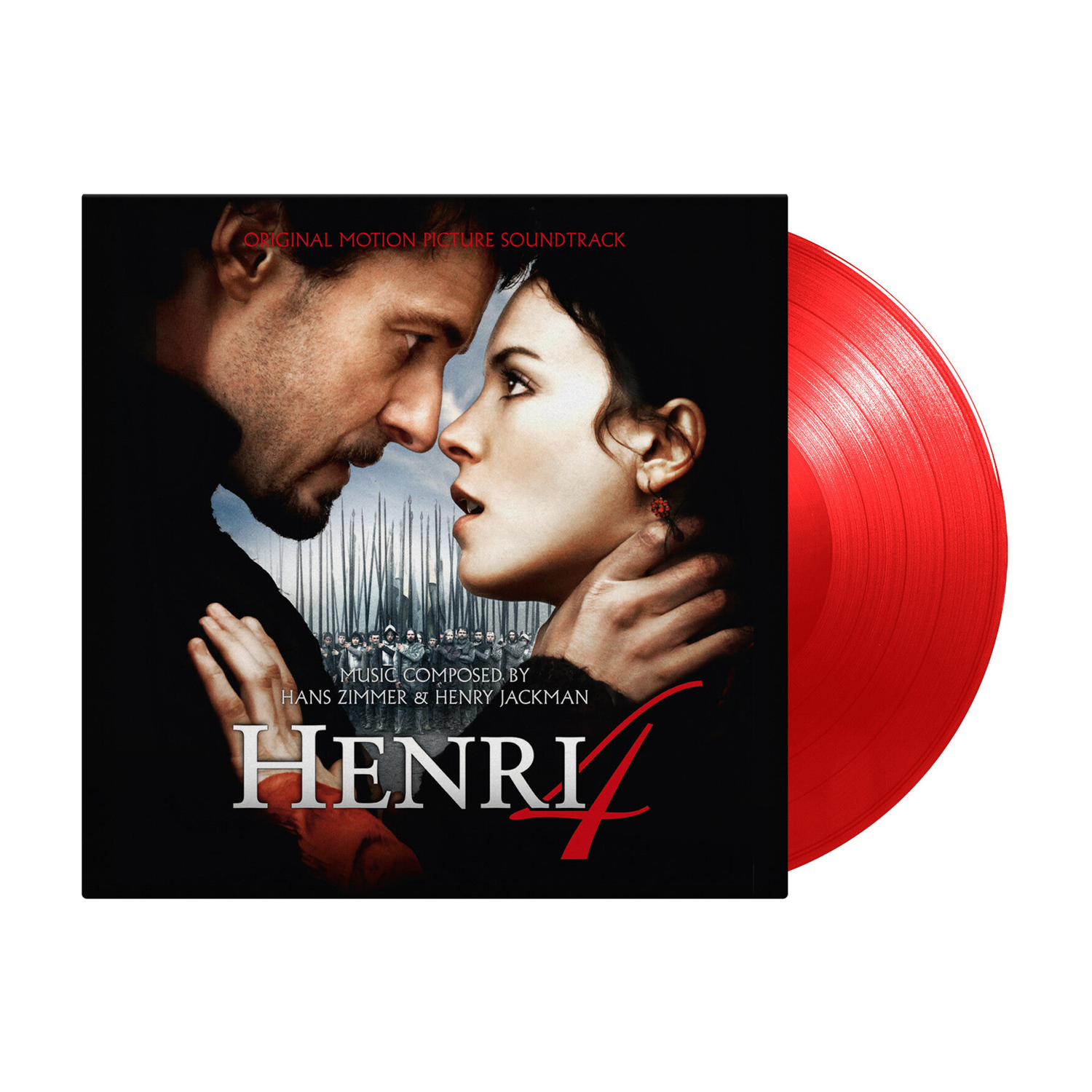 Hans Zimmer / Henry Jackman - Henri 4 (Original Soundtrack) 2xLP (Red Vinyl)